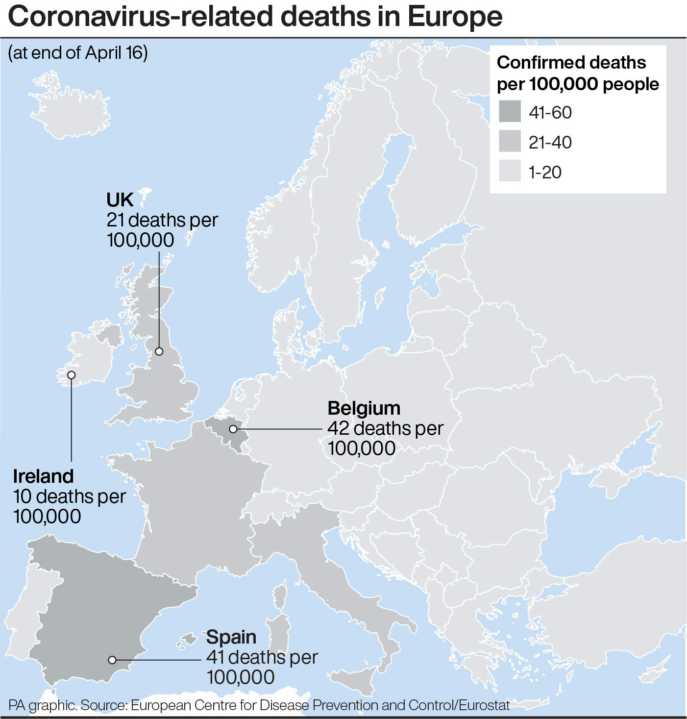Uk Covid 19 Death Rates May Not Be Comparable Because Of Testing Differences Jersey Evening Post