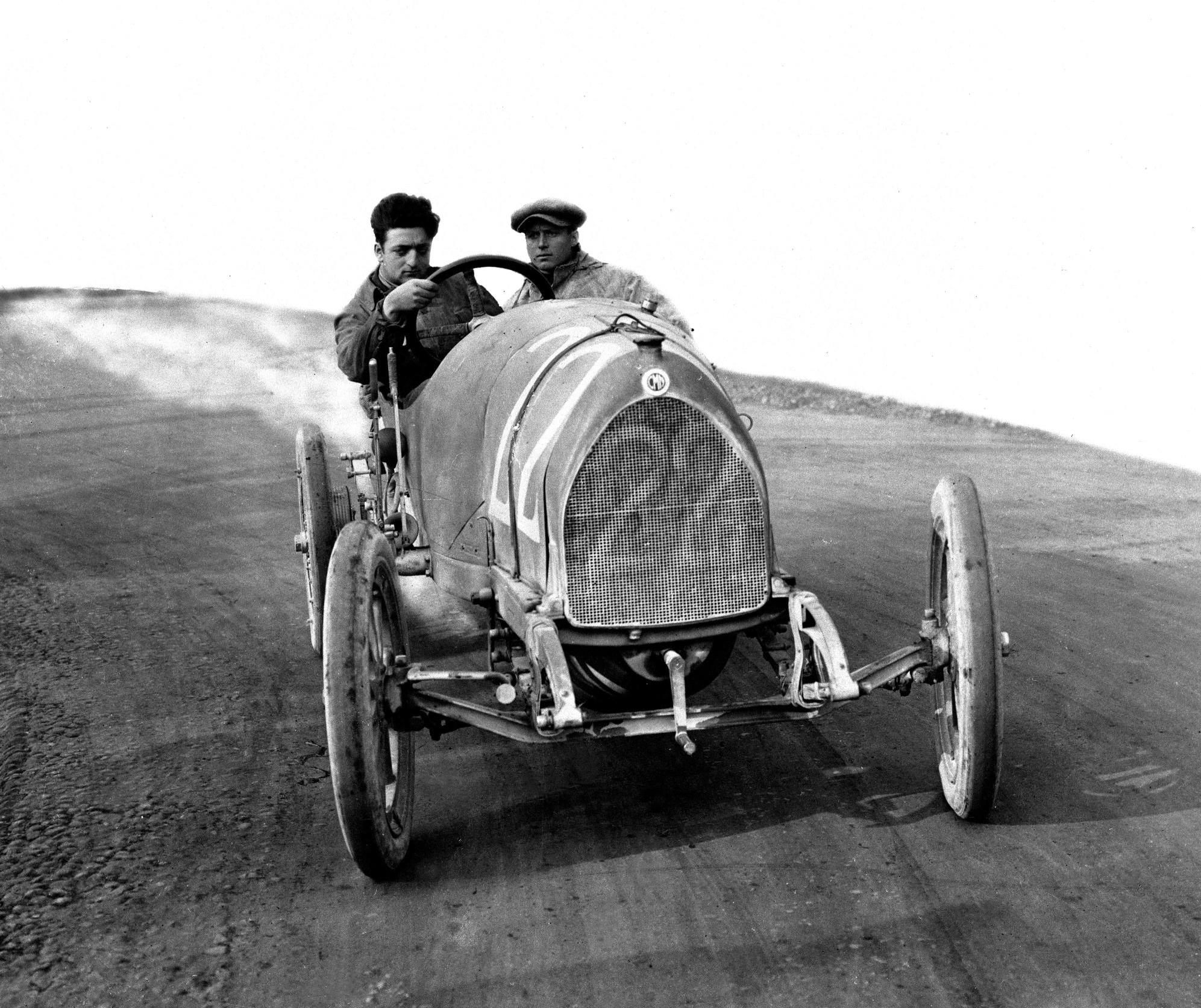 Enzo Ferrari Driving