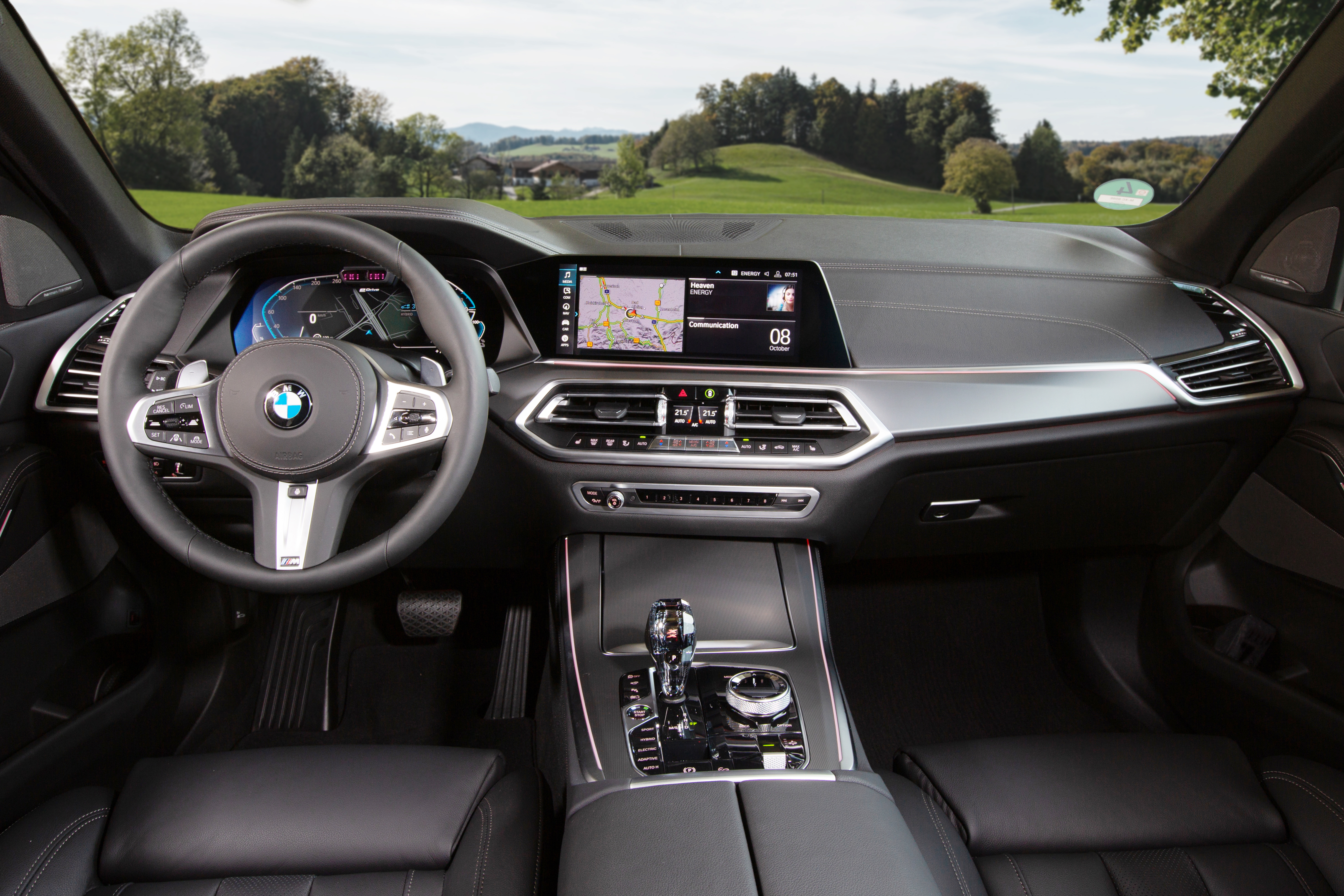 BMW X5 interior