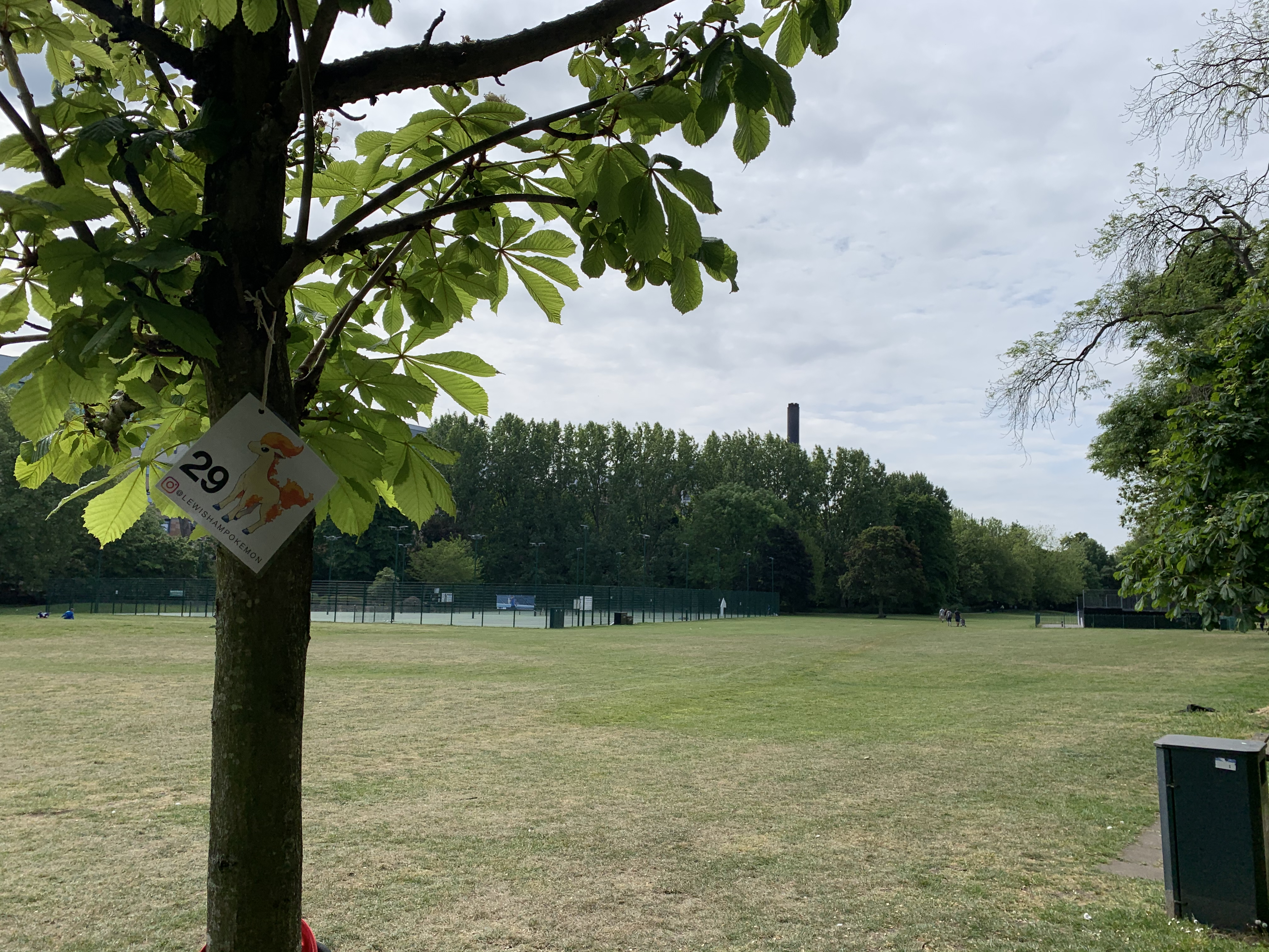 Pokemon hidden in parks around Lewisham