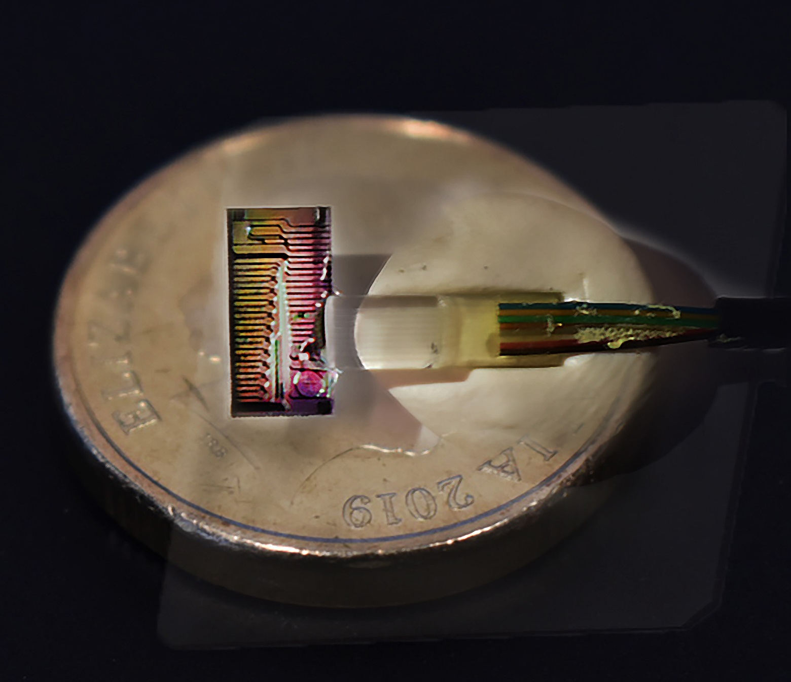 The Micro-Comb device used to record the record internet data speed