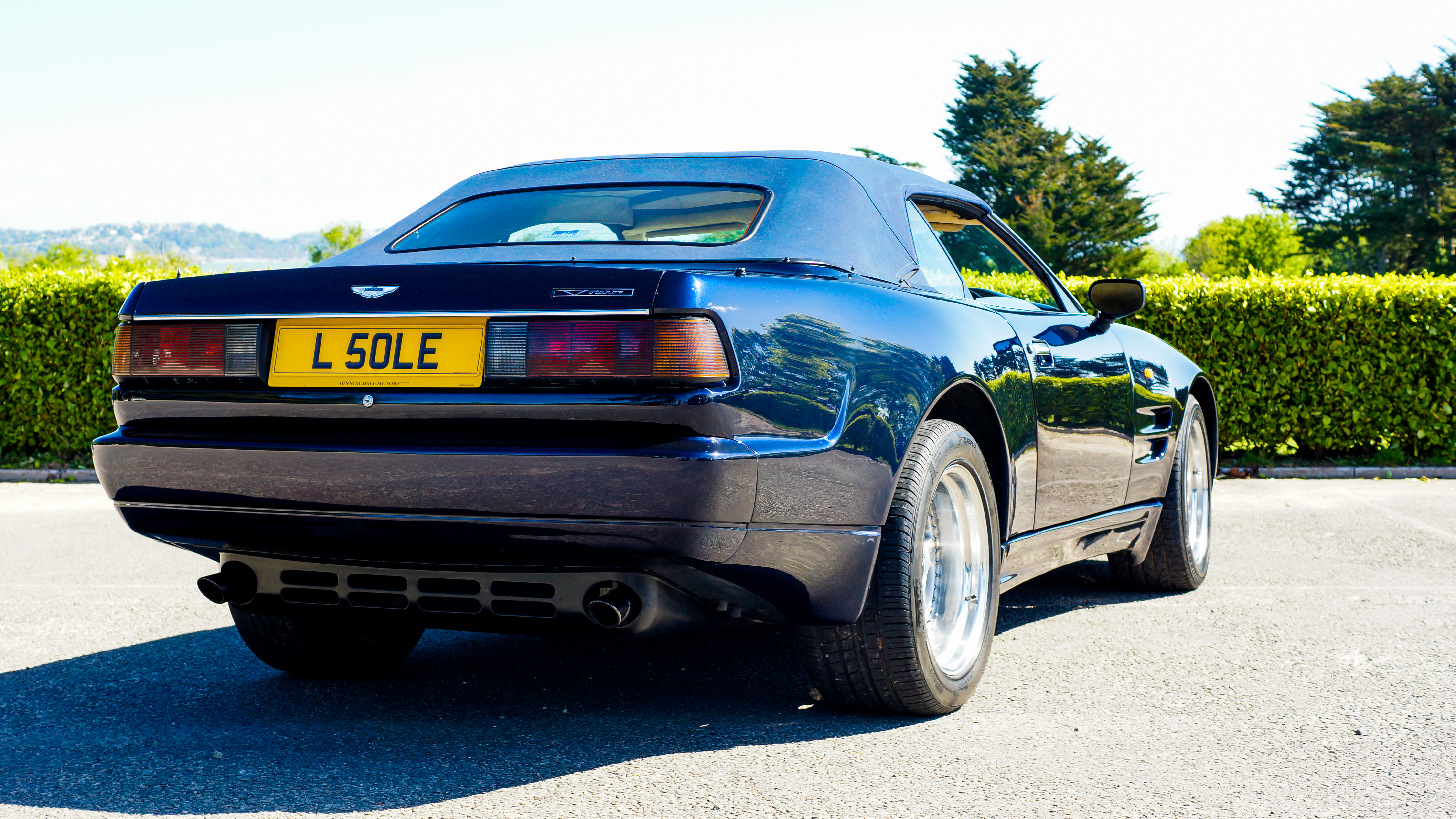 Aston rear shot