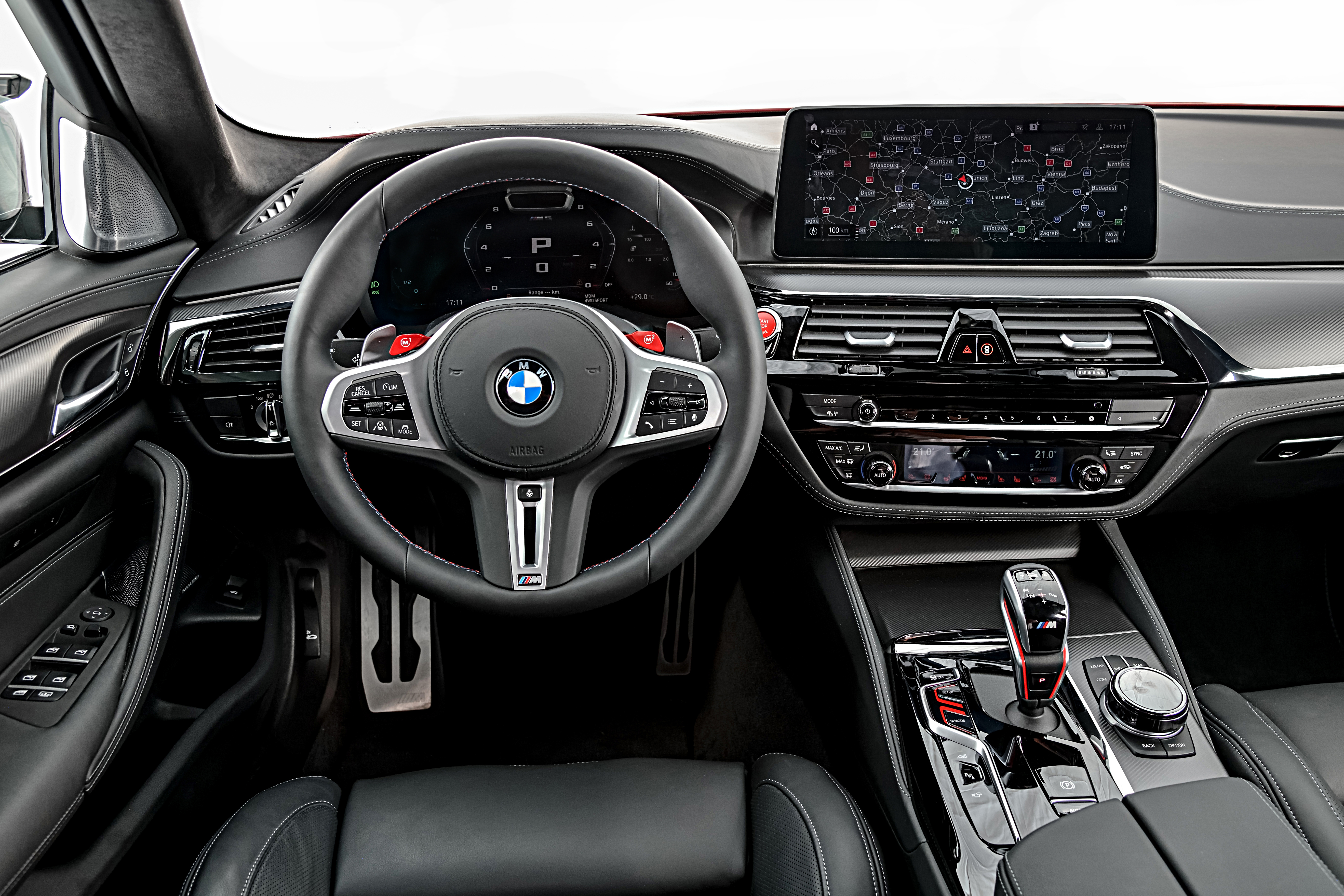 BMW M5 interior