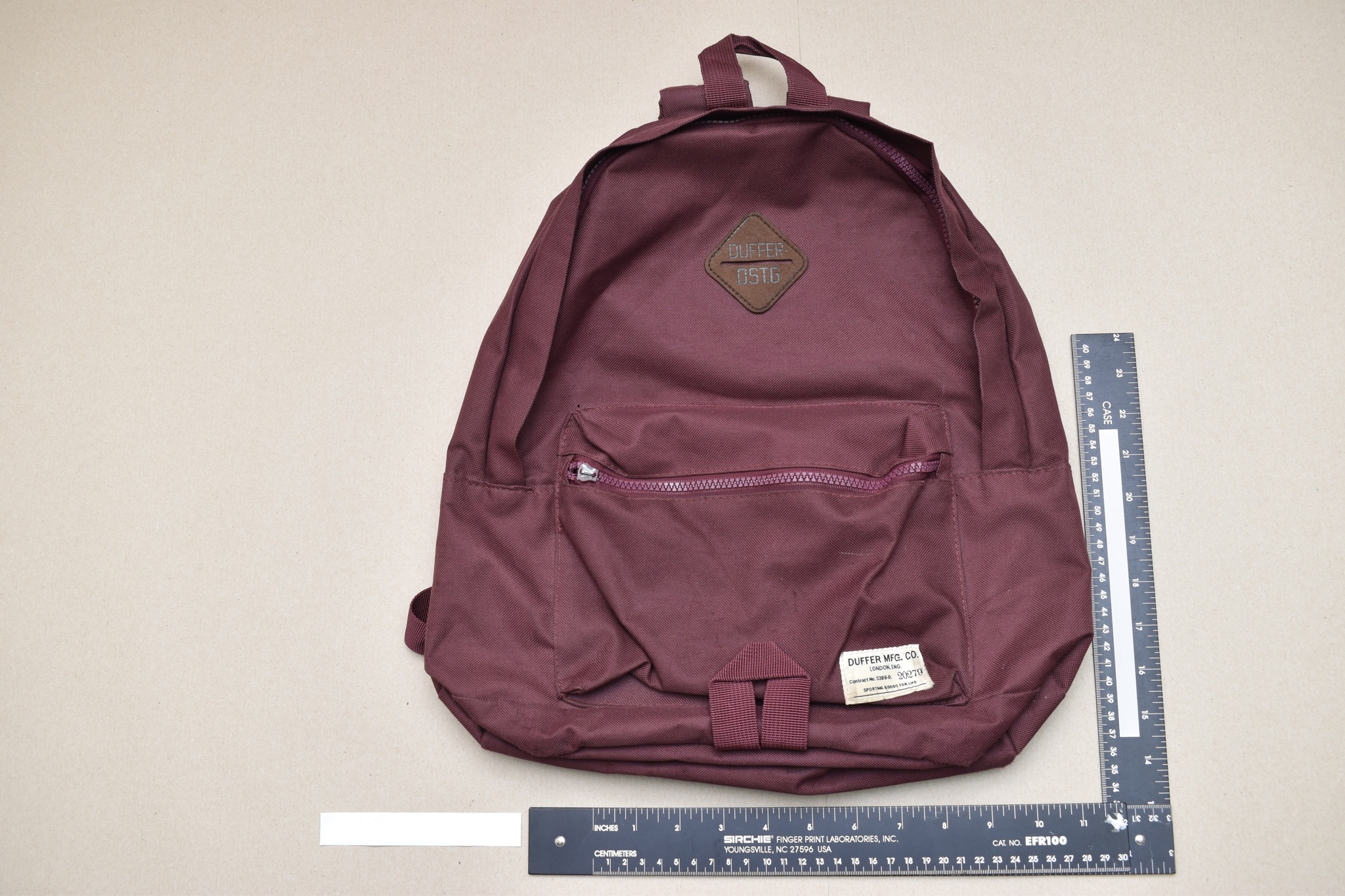 duffer mfg backpack