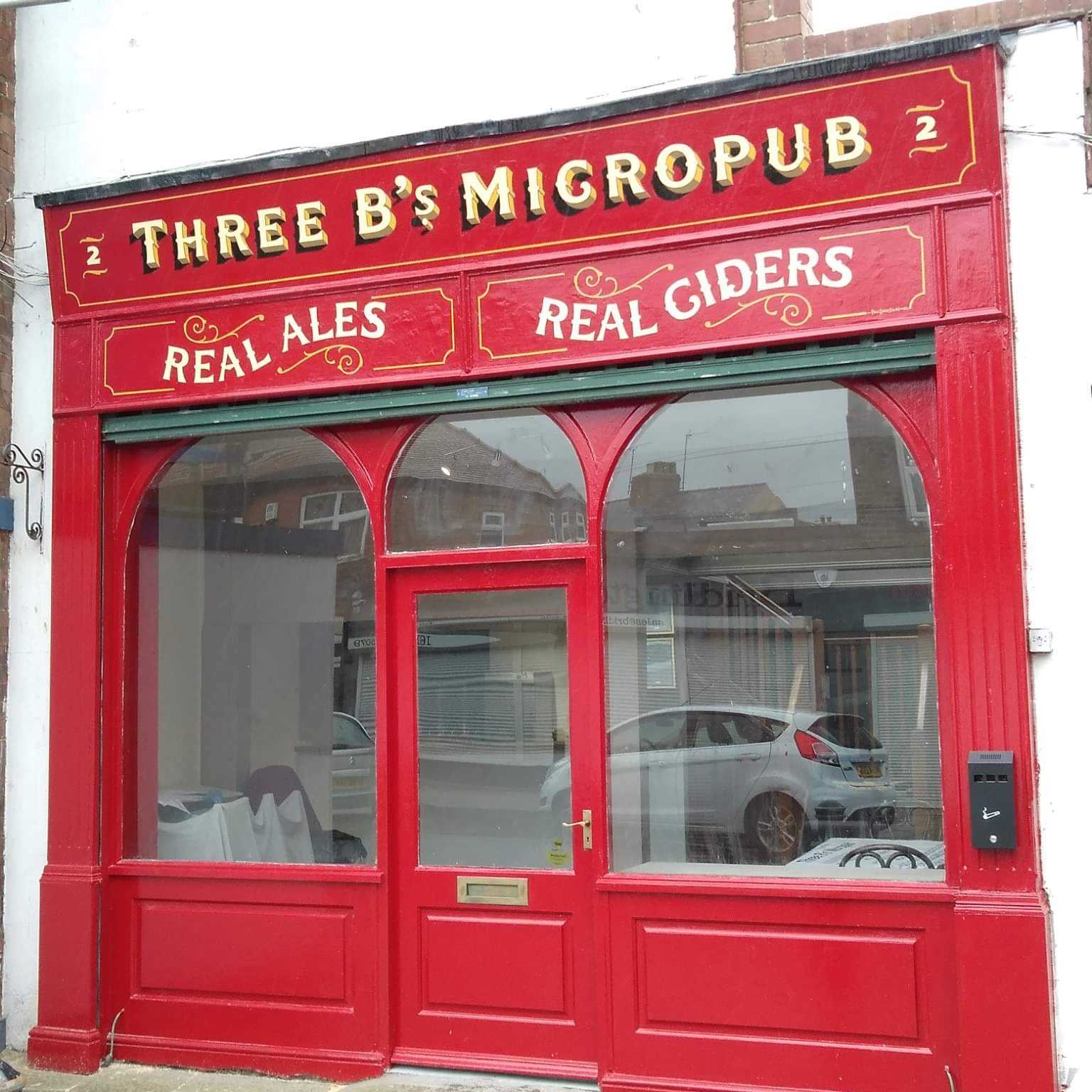 Three B's micropub in Bridlington