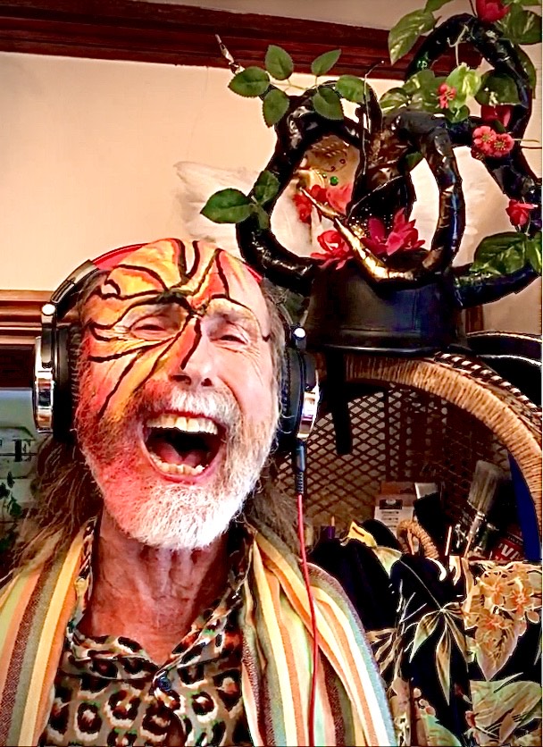 Arthur Brown records his vocal part