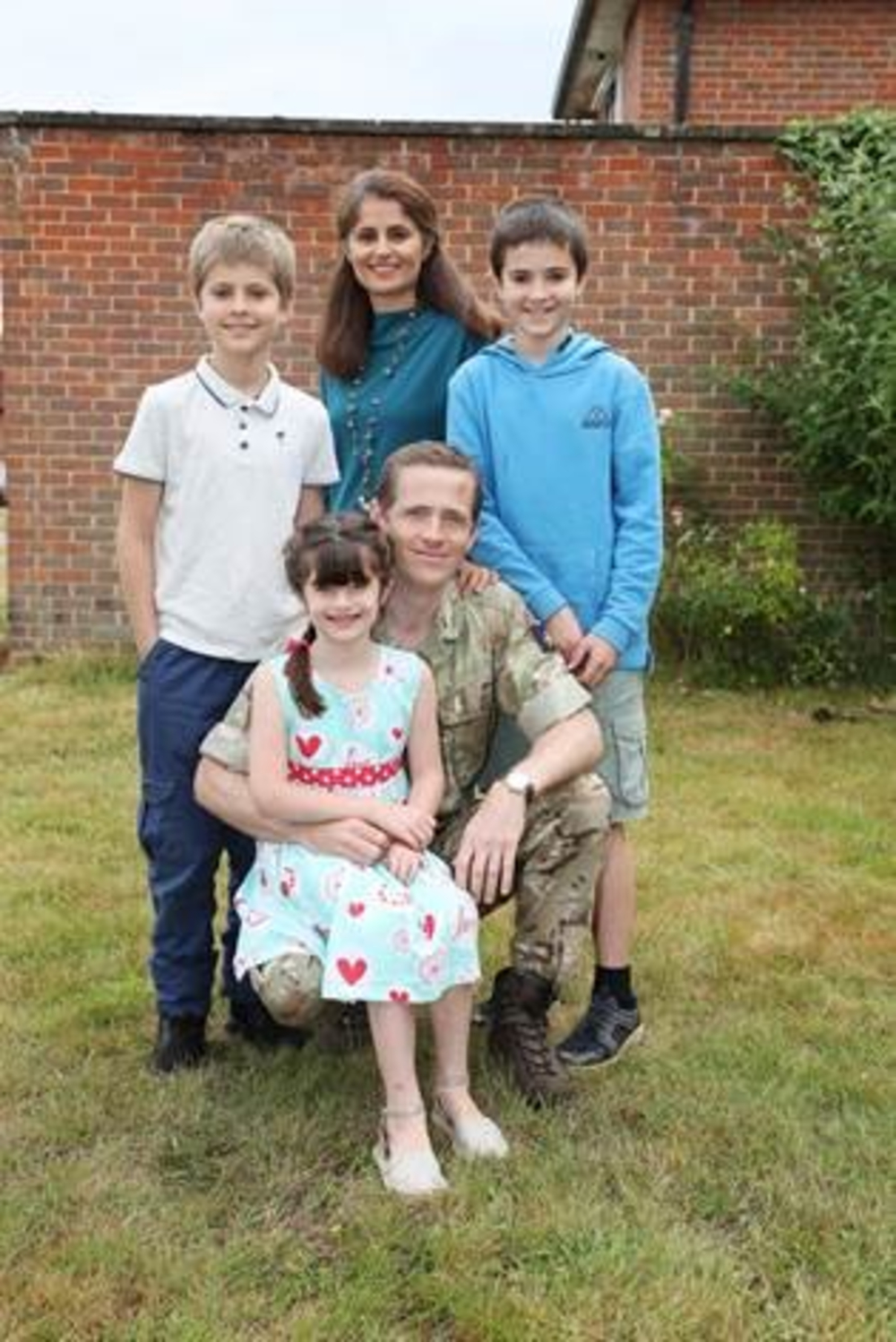 Major Brannigan and family