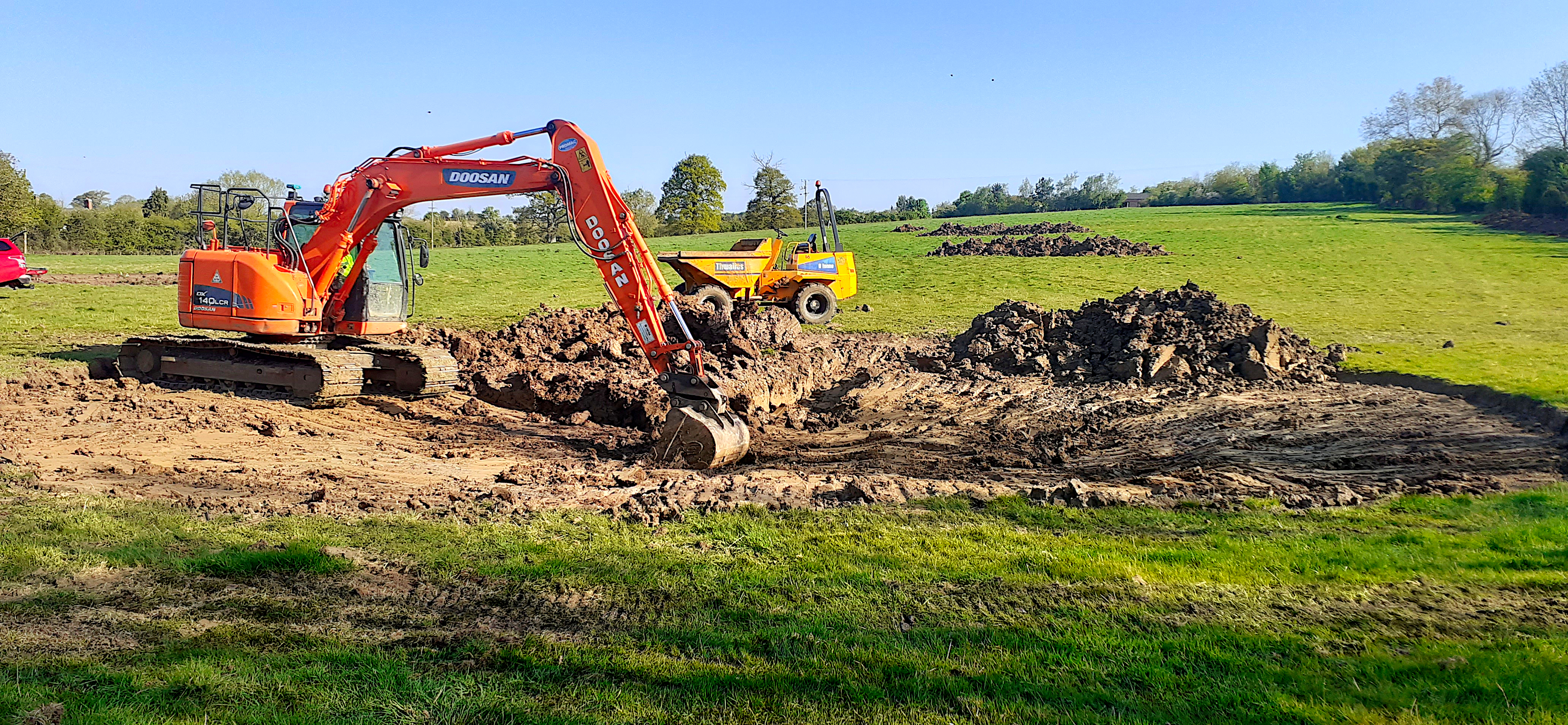 Developers pay for conservation groups to create new ponds (Andy Buxton)