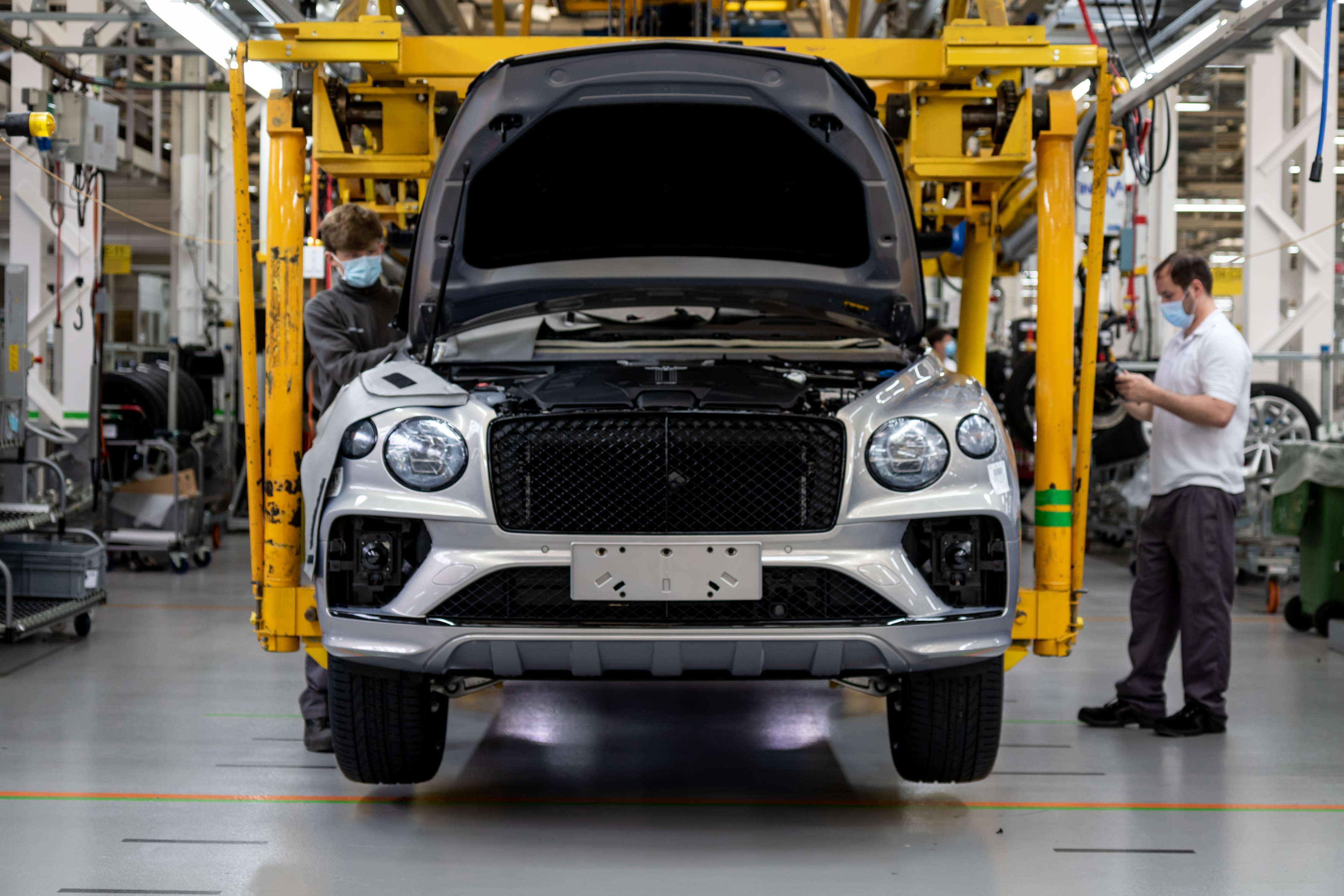 Bentayga production