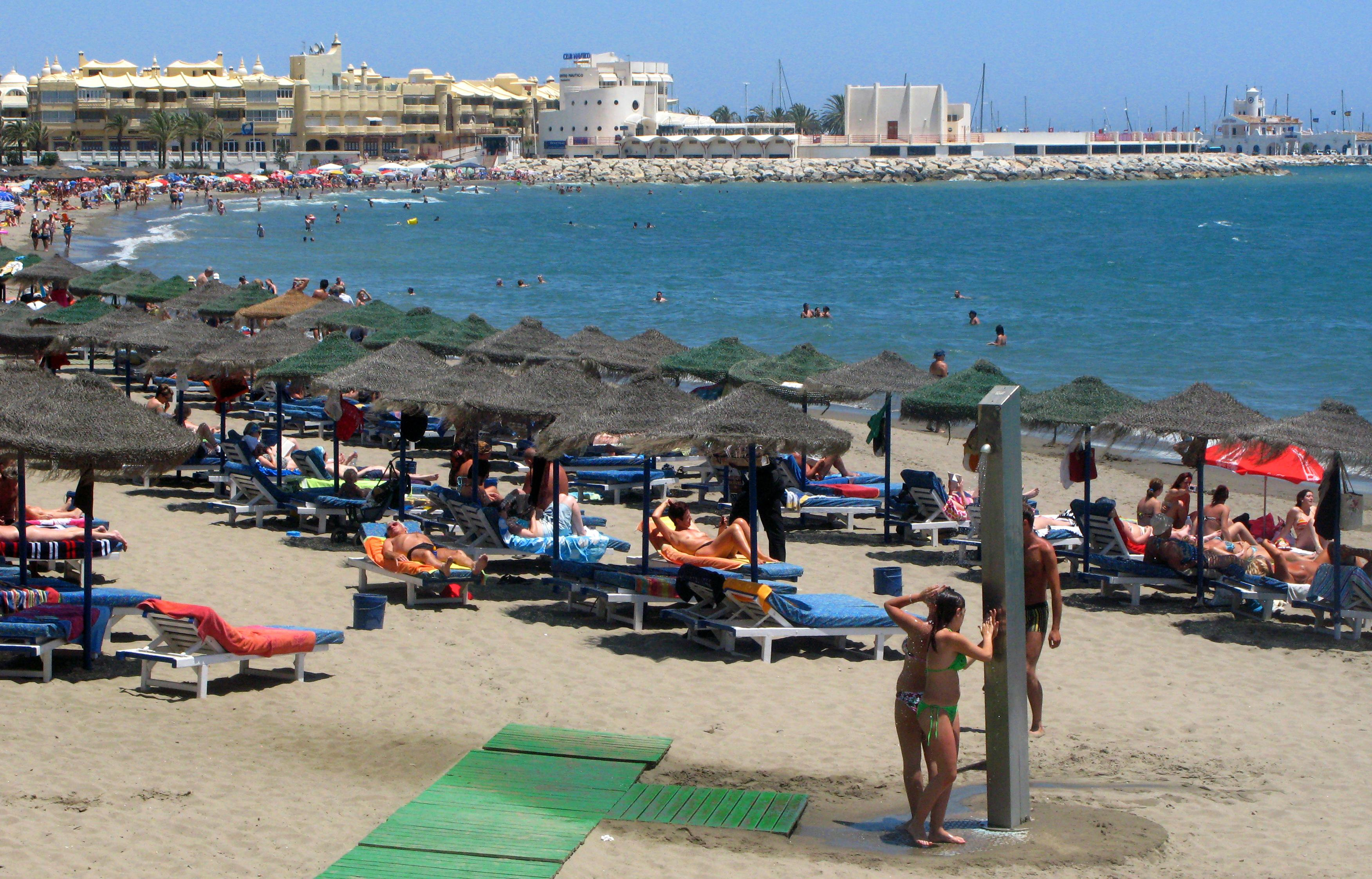 Benalmadena beach