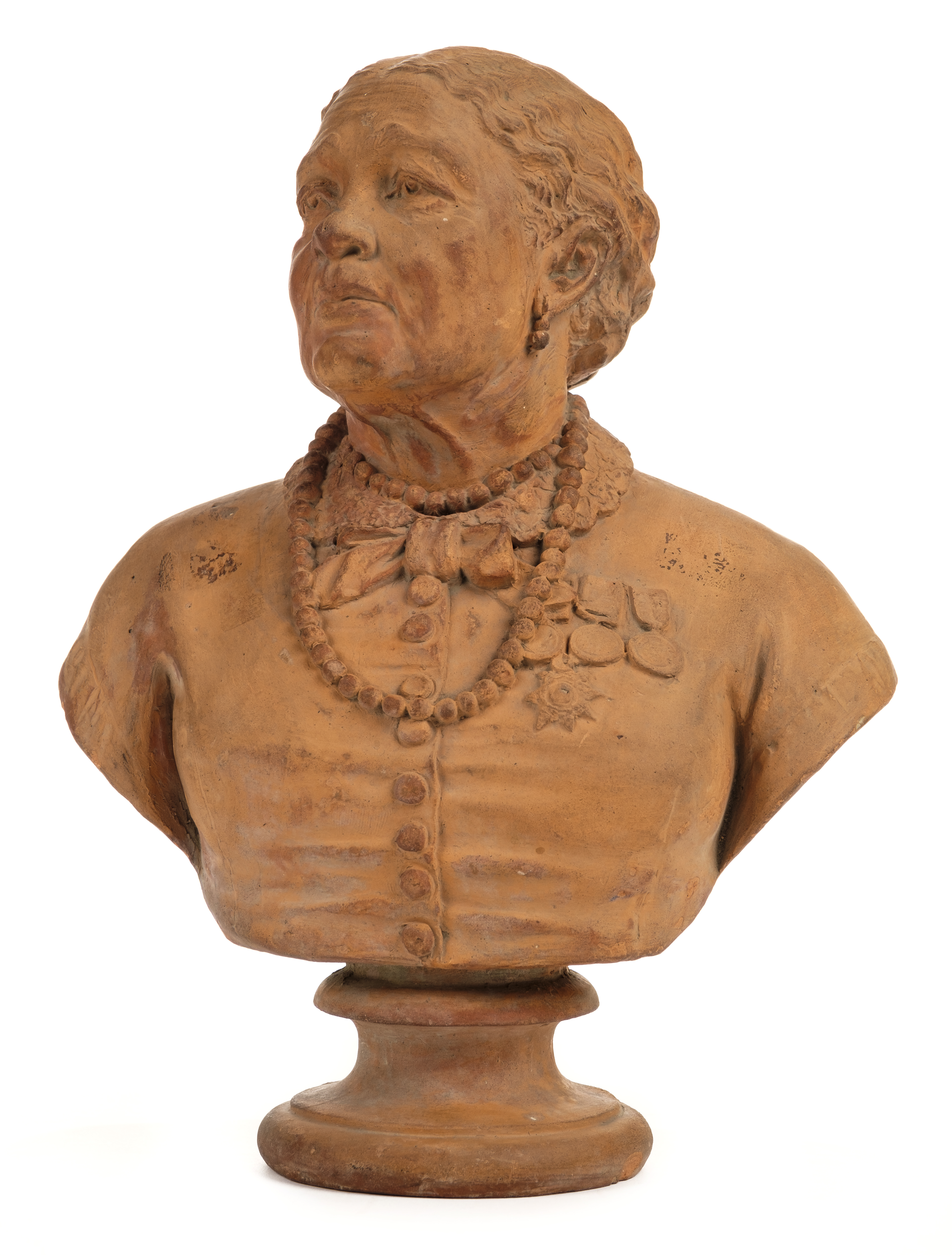 The terracotta bust of Mary Seacole could sell for up to £1,000 (Dominic Winter Auctioneers/PA).