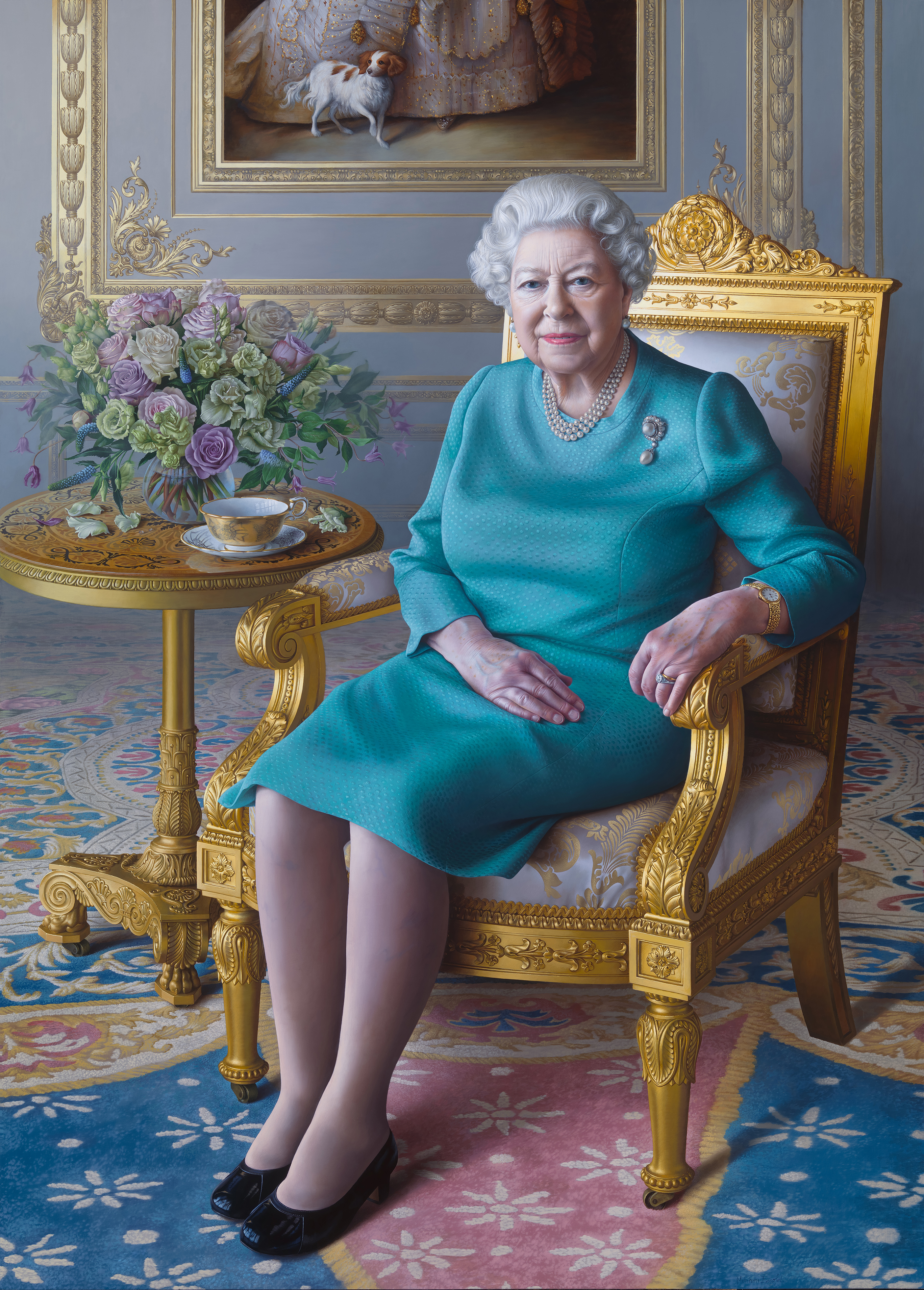 Queen portrait