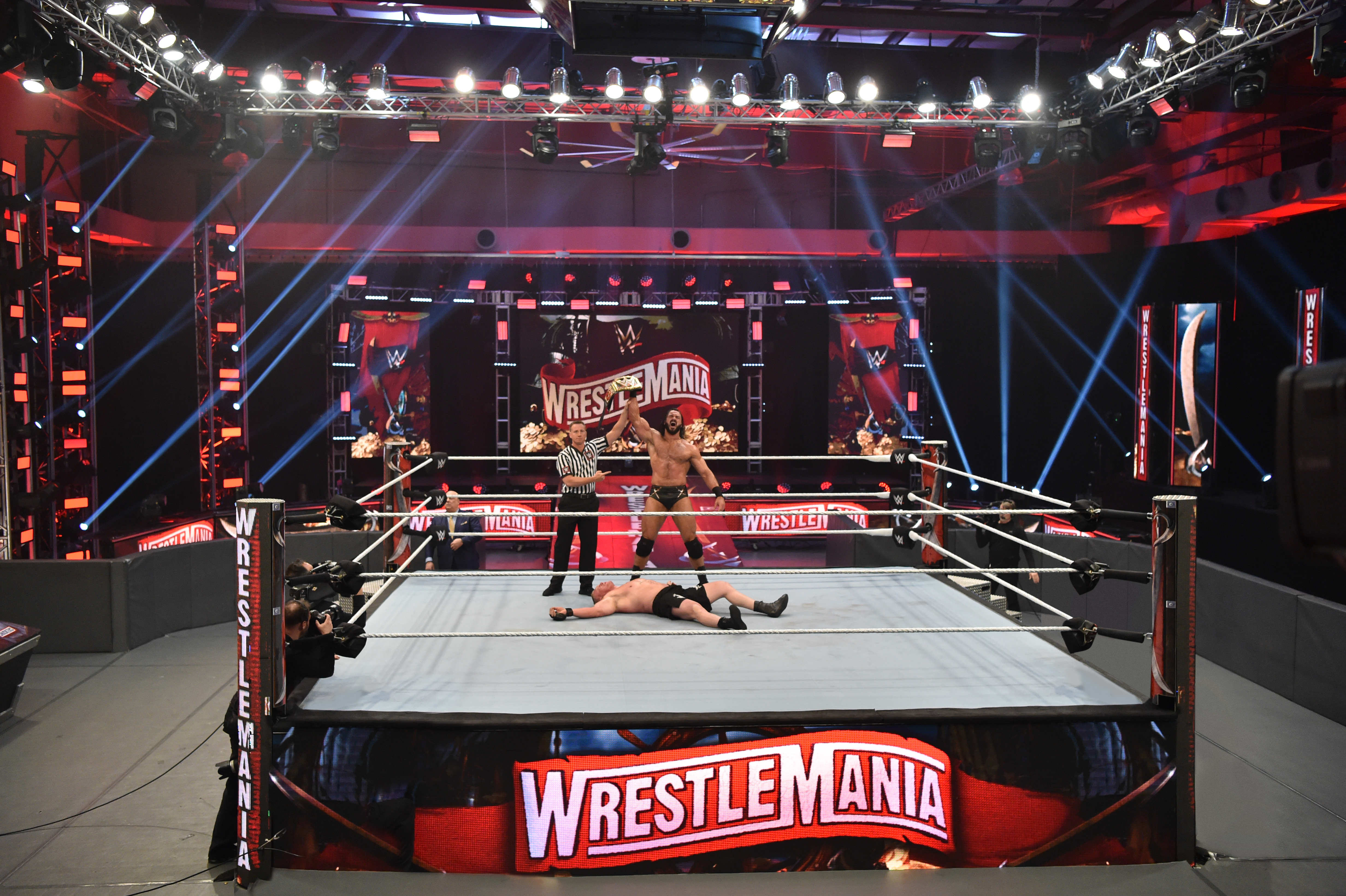 Drew McIntyre won the WWE Championship at Wrestlemania 36. 