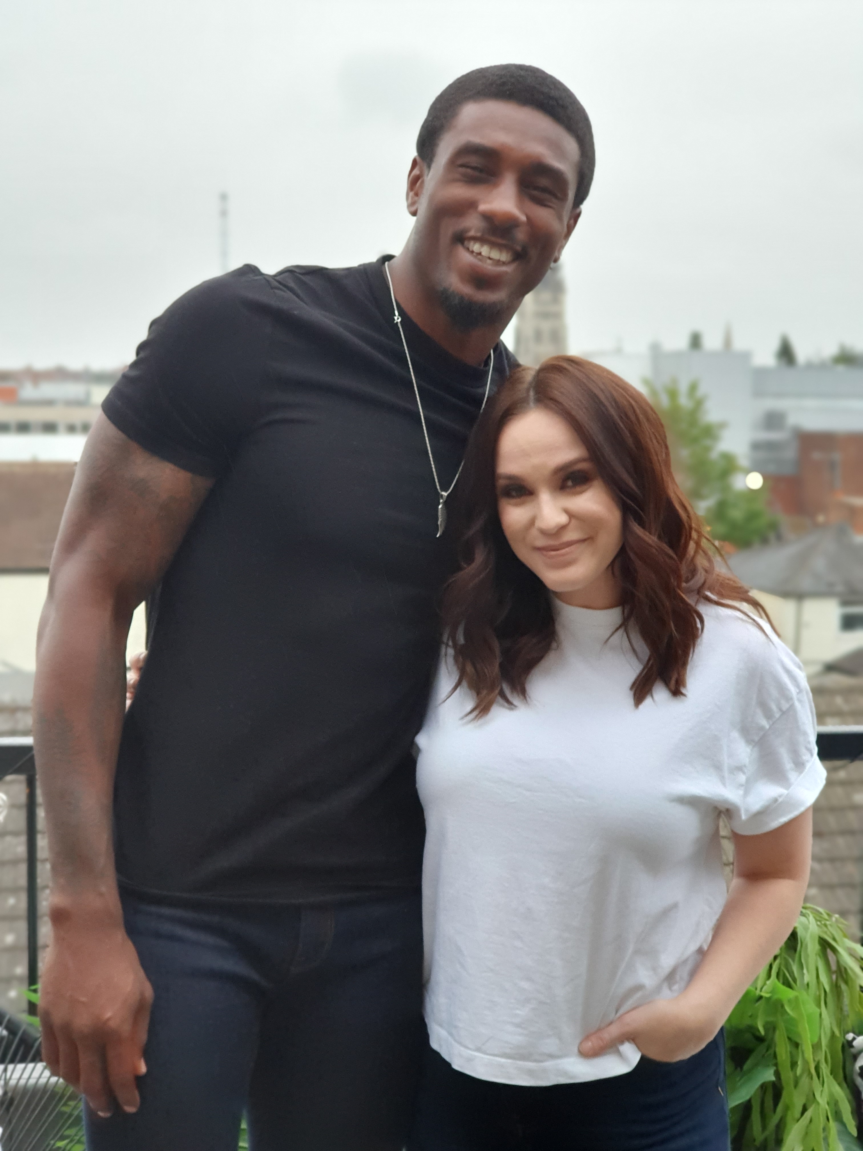 Ovie Soko and Vicky Pattison