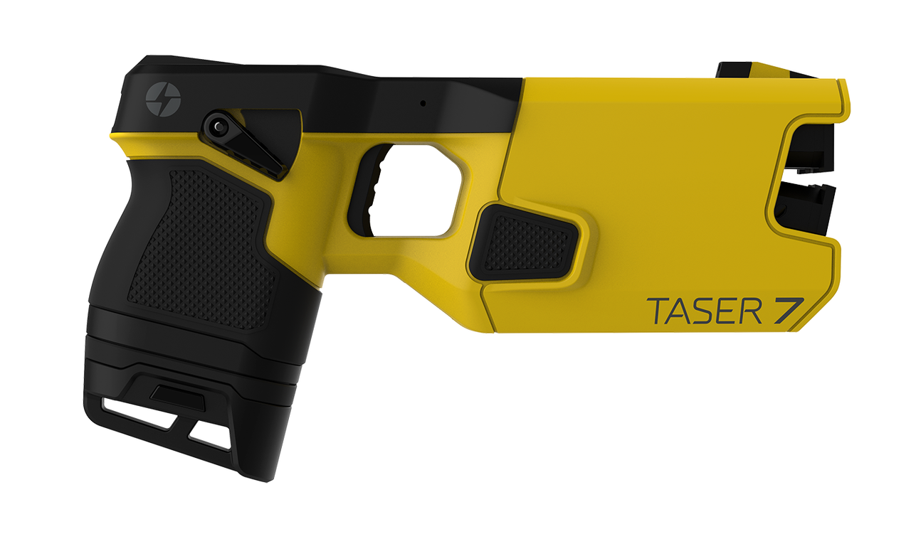 Concerns new Taser model is not as accurate and could hit passersby