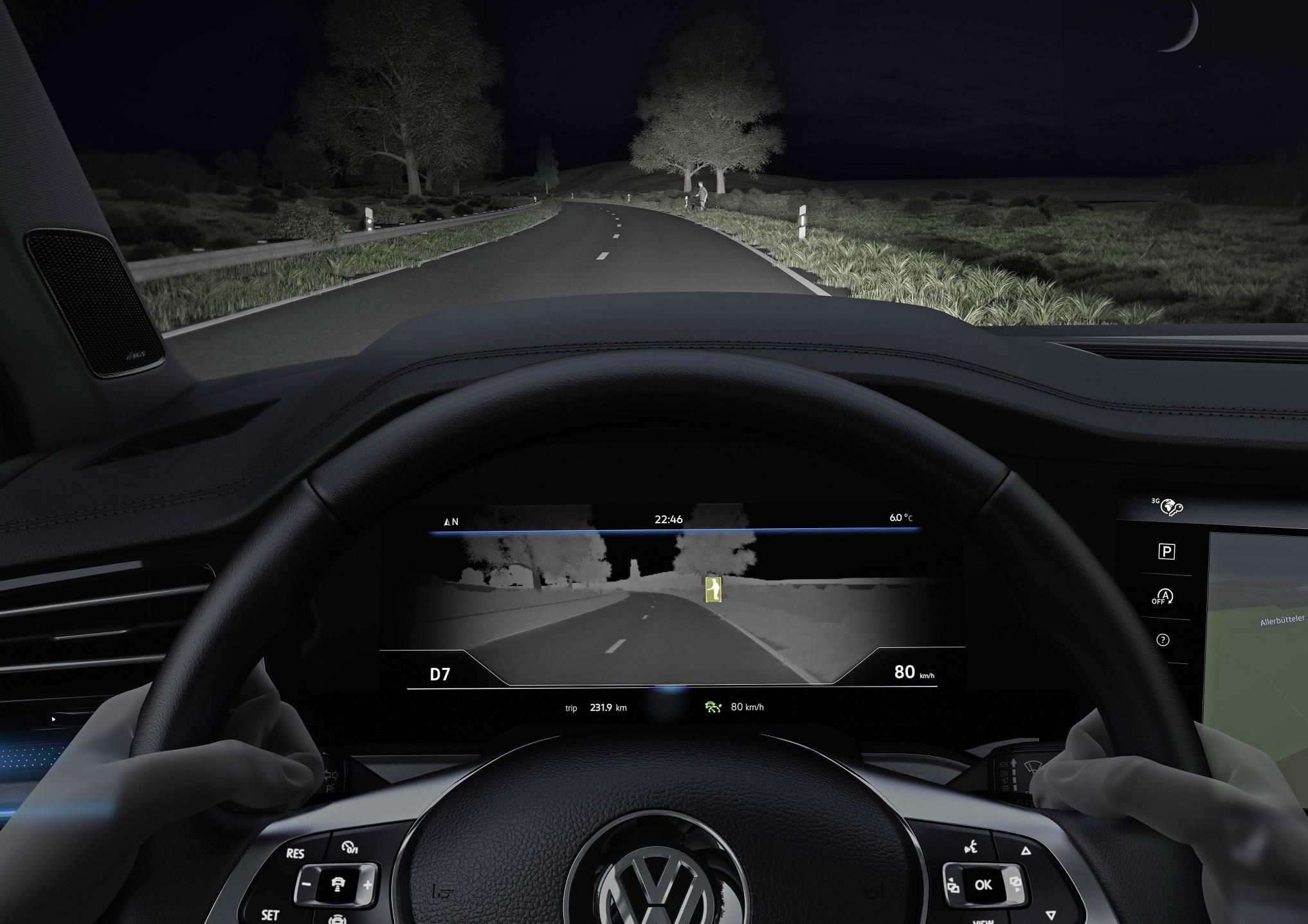 VW Touareg Night Vision