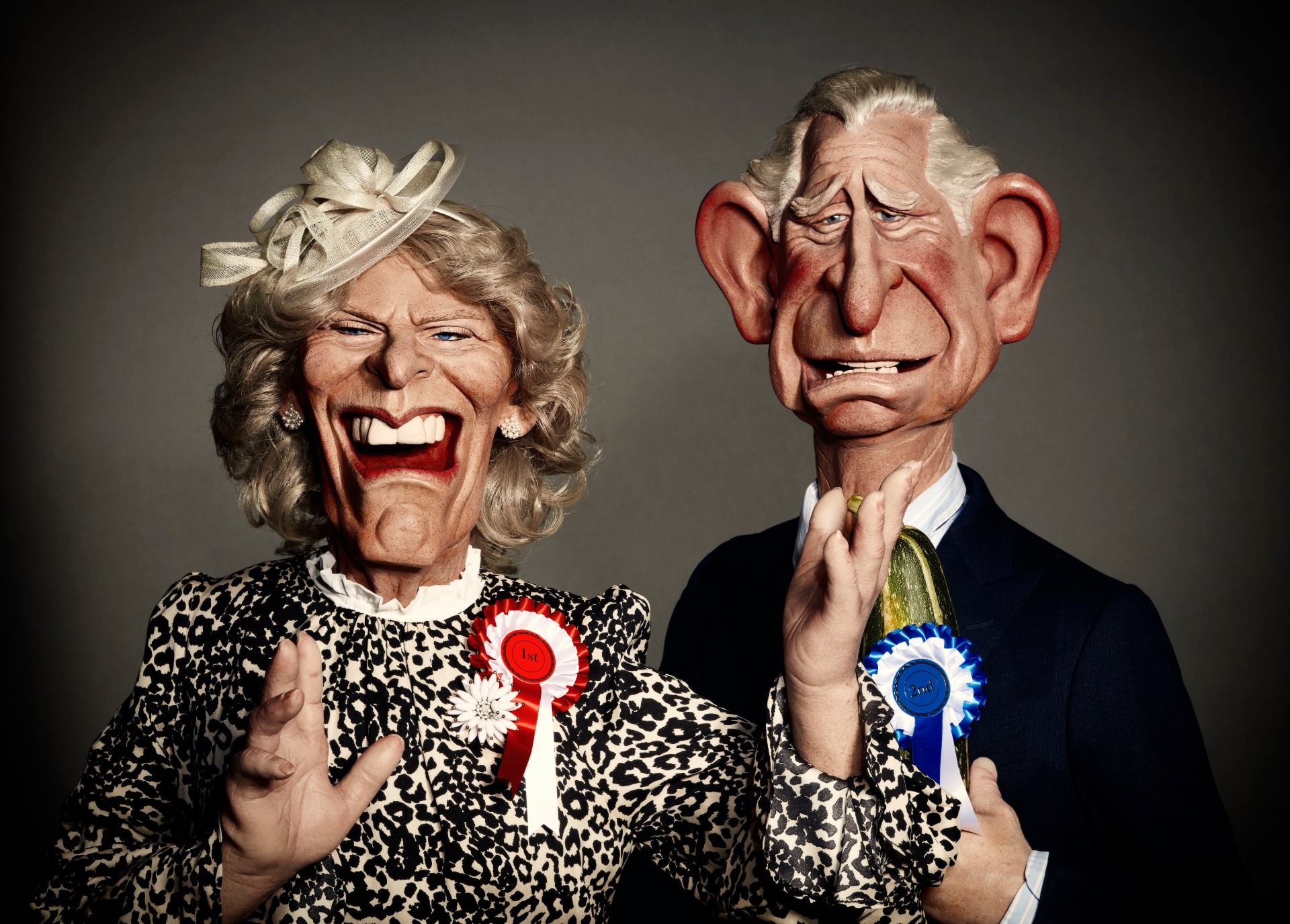 Camilla and Charles in the new series of Spitting Image