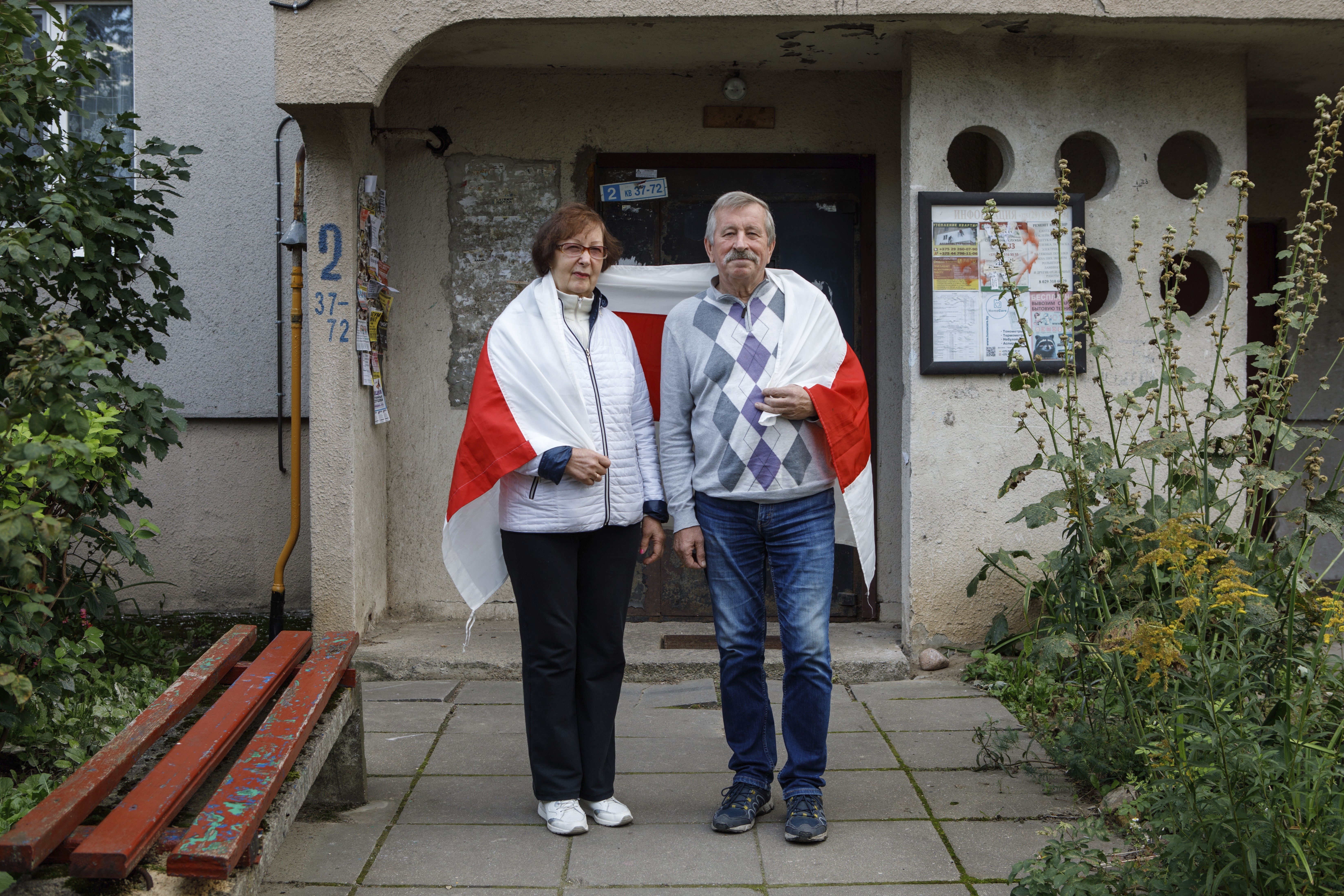 Mikhail Batsyan, 69, and his wife Ludmila Batsyan, 65