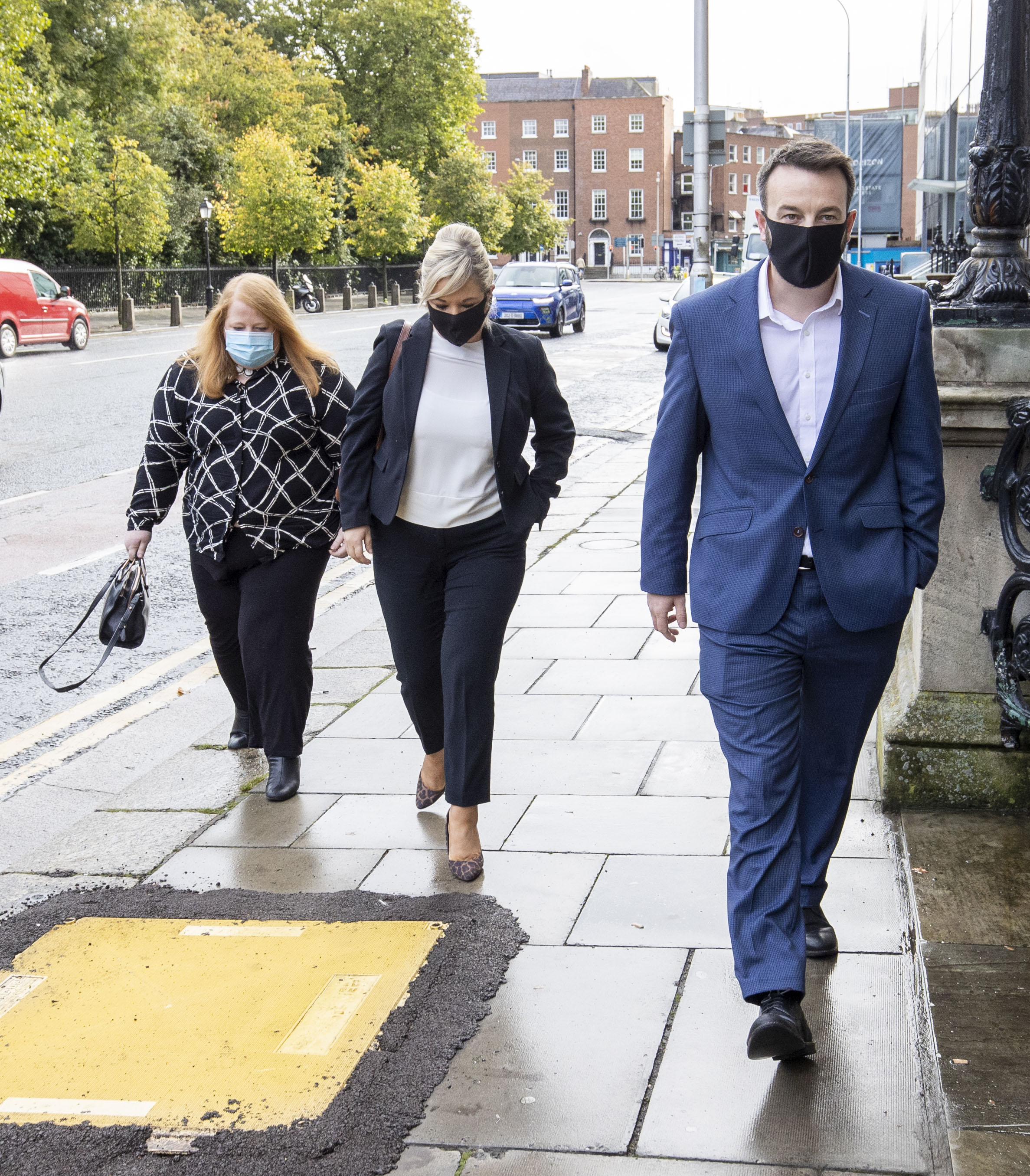 Naomi Long, Michelle O'Neill and Colum Eastwood