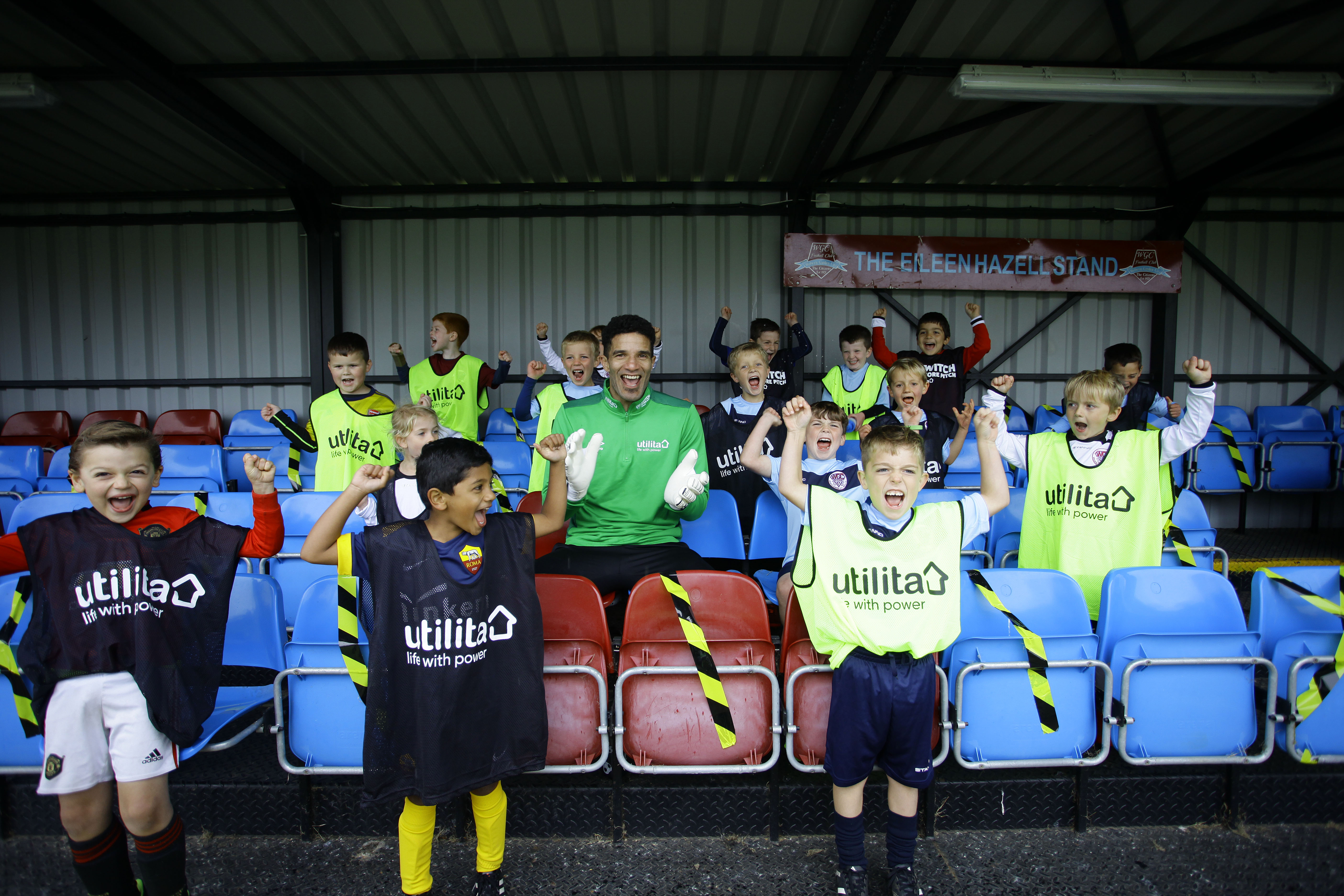 David James is working as an ambassador with Utilita to promote their Switch Before Pitch campaign.