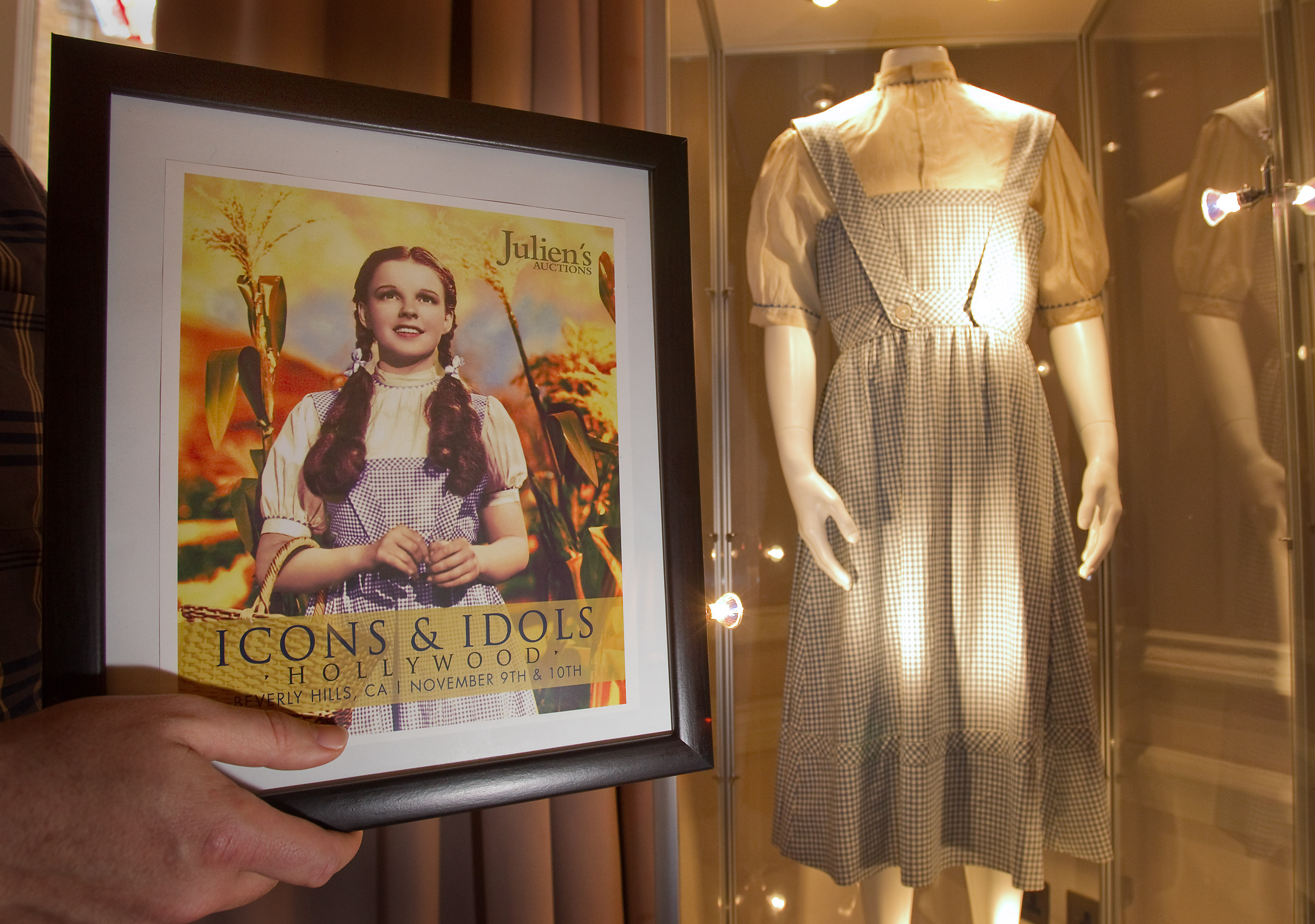 Judy Garland's Wizard of Oz dress