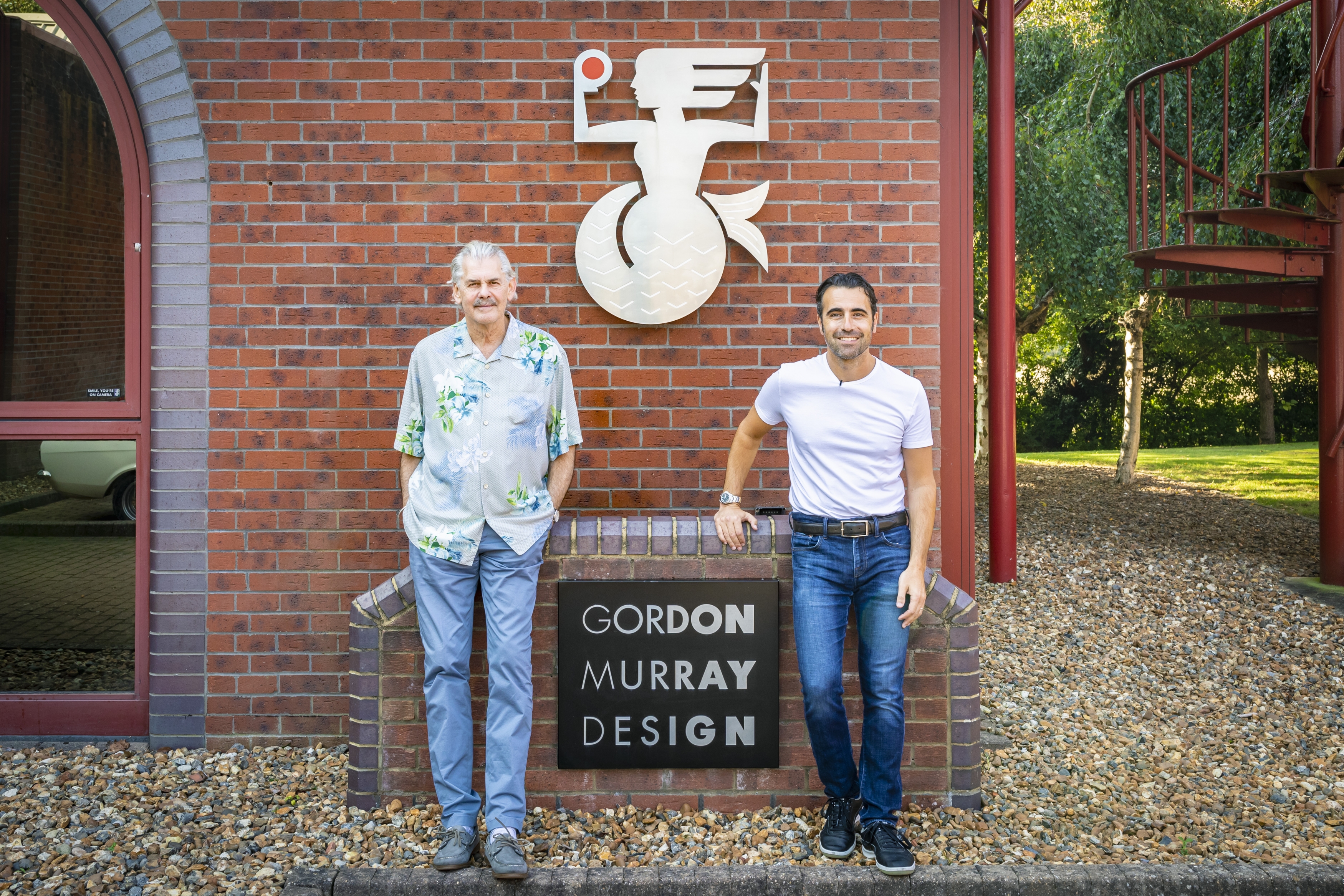 Gordon Murray and Dario Franchitti