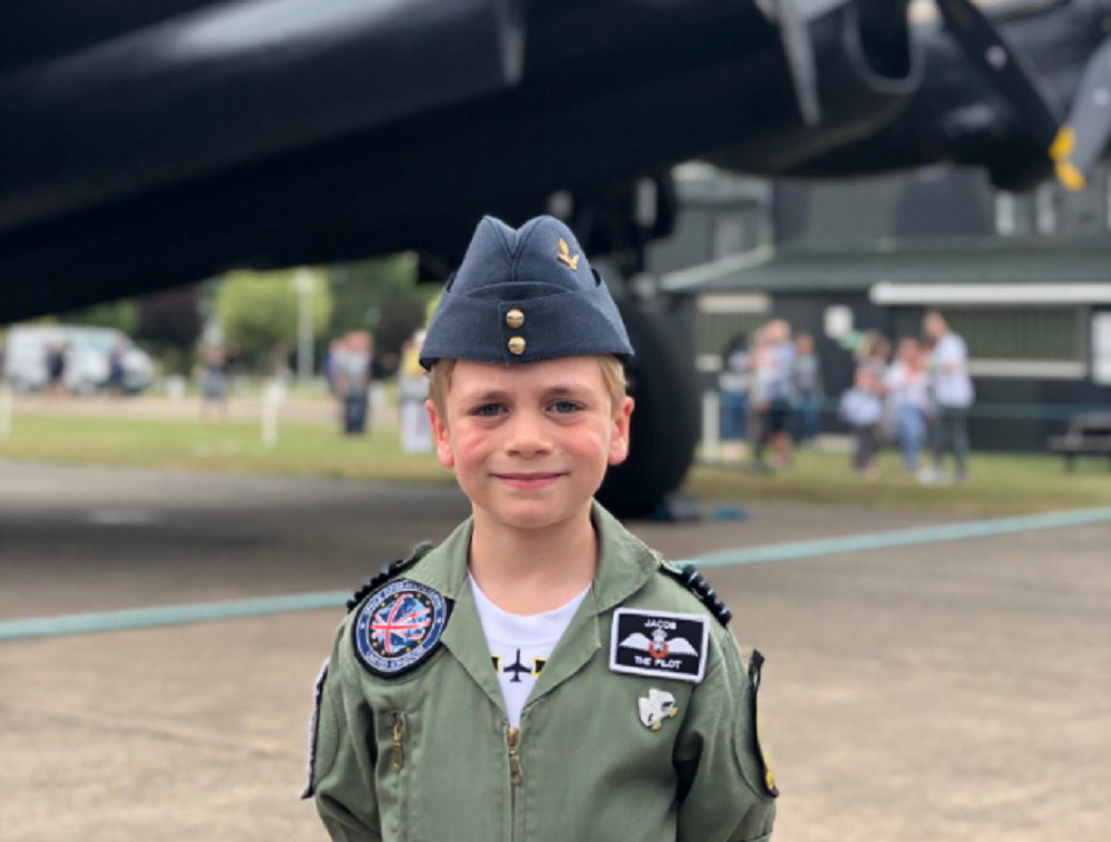 Six-year-old boy to walk 30 miles in aid of the RAF Benevolent Fund