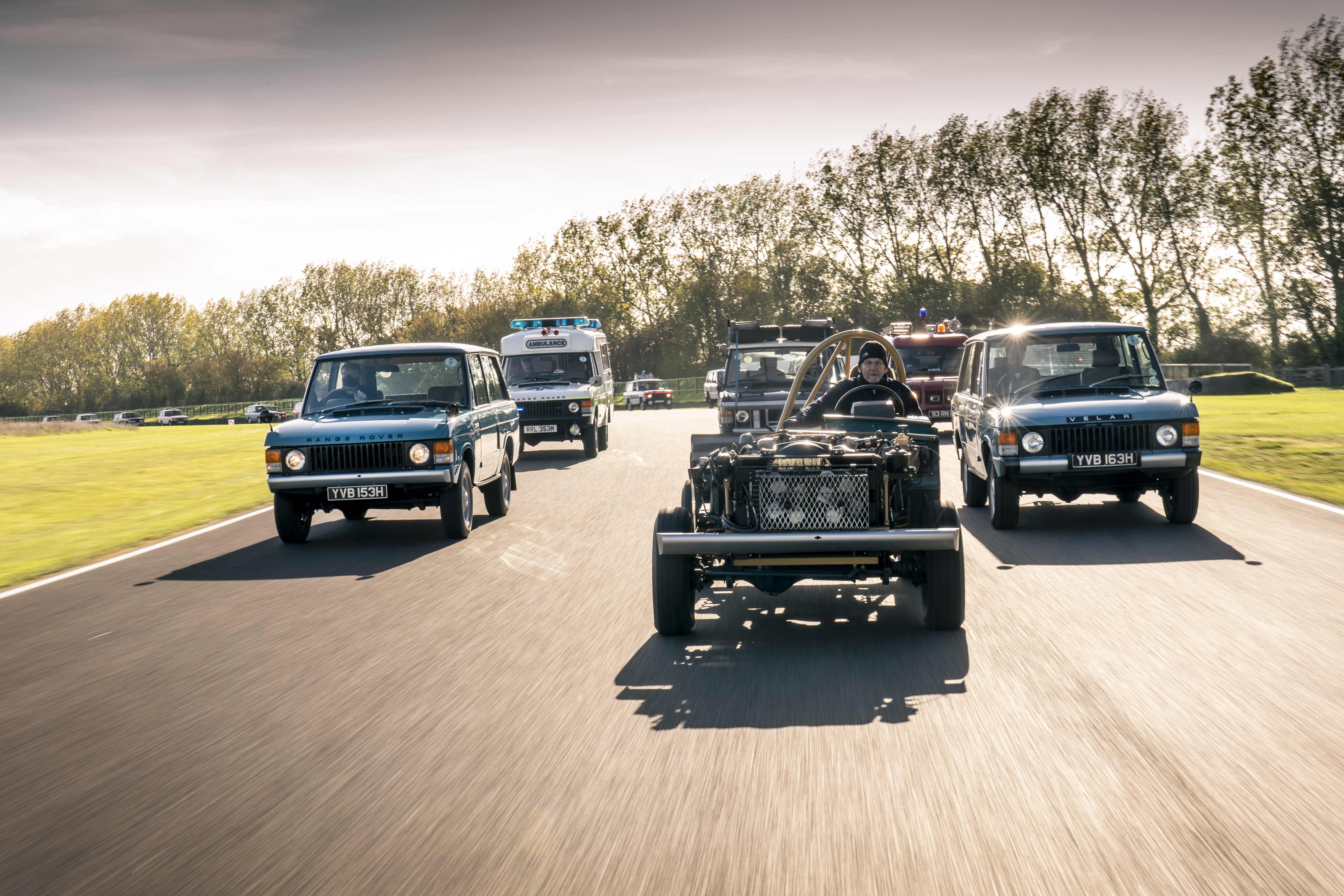 Fifty years of Range Rover celebrated with Goodwood display