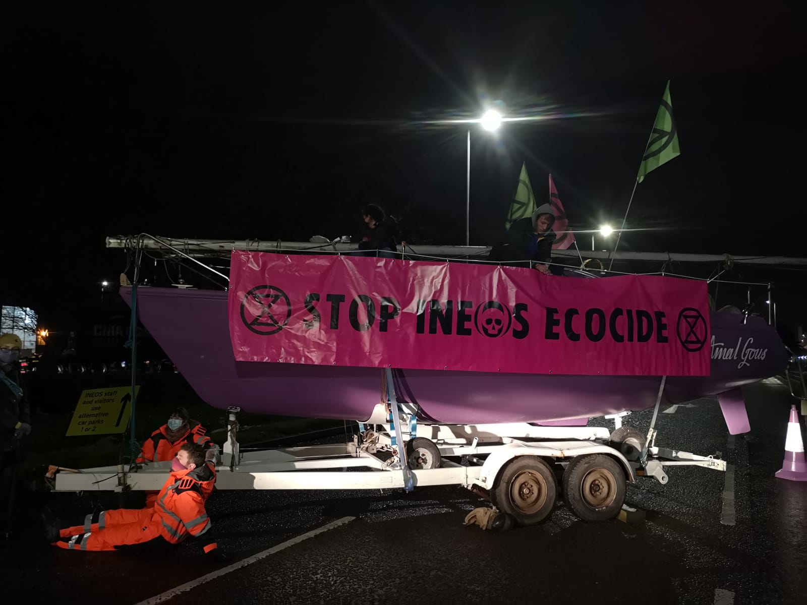 Ineos blockade 