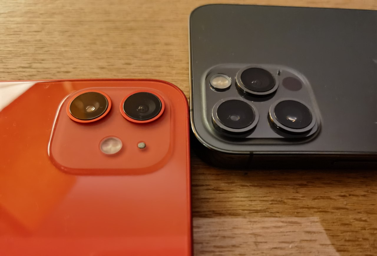 The cameras on the iPhone 12 and 12 Pro