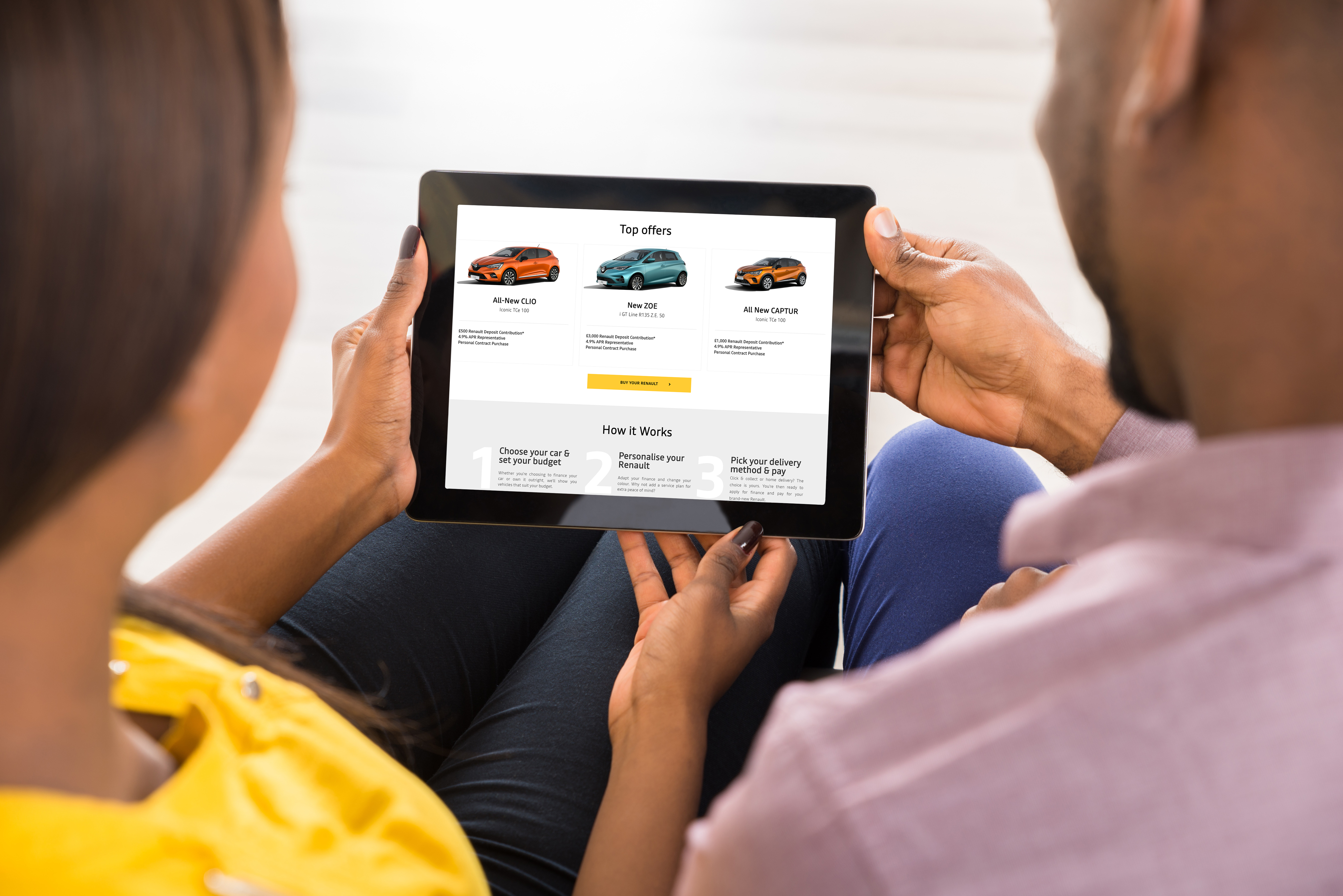 Renault online buying