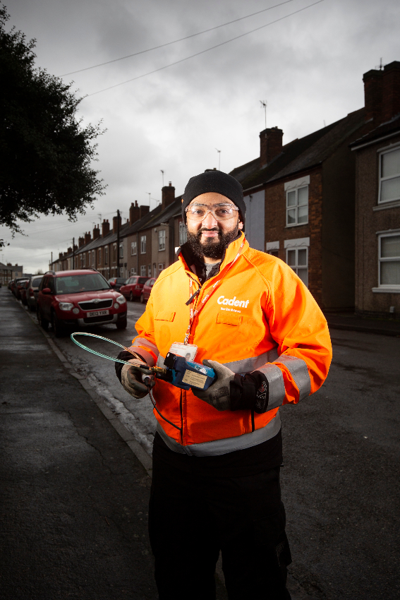 Mo Dawood with his gas sniffer