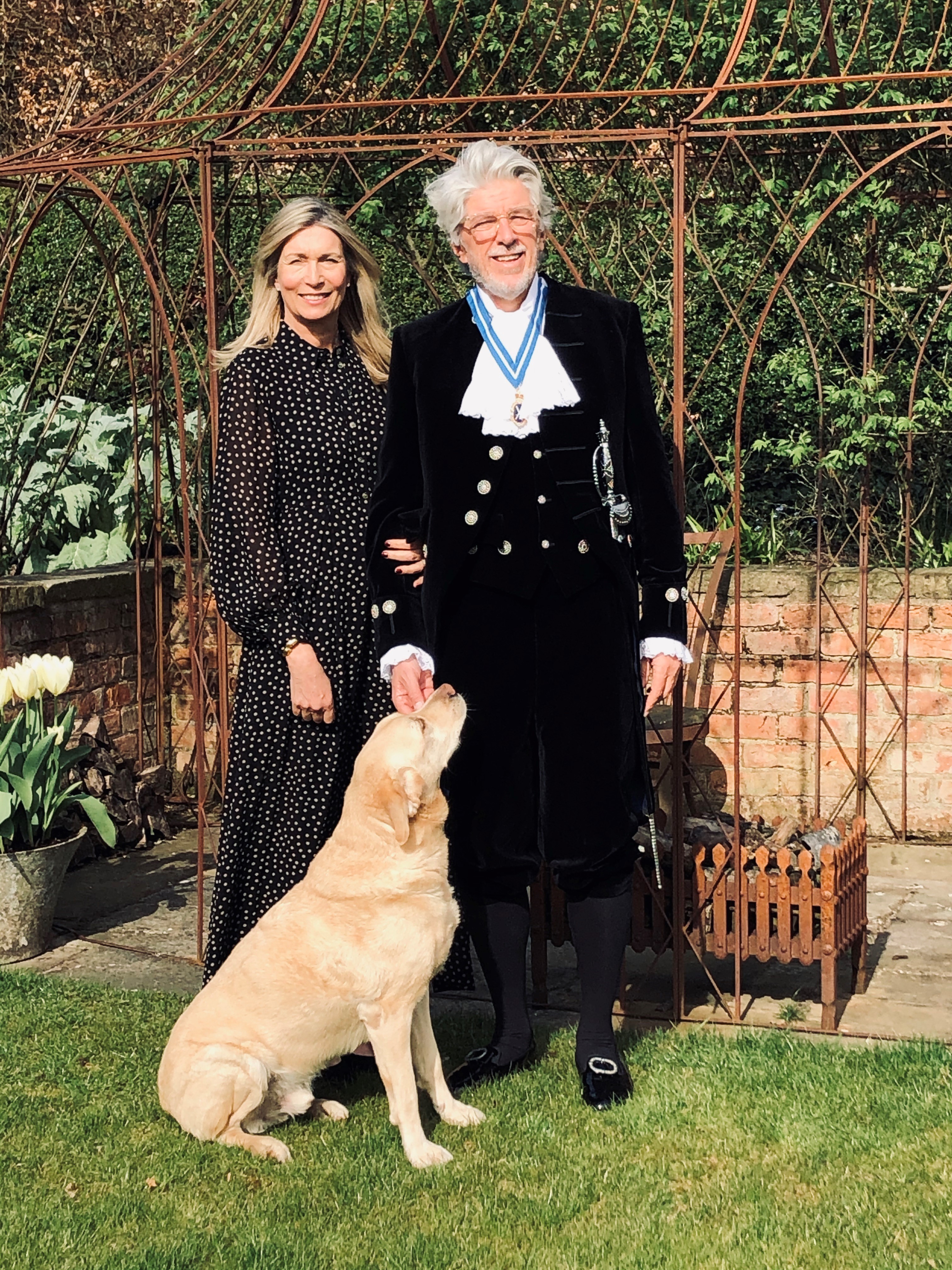 Nick Hopkinson is also the High Sheriff of Chester (Nick Hopkinson/University of Exeter/PA).