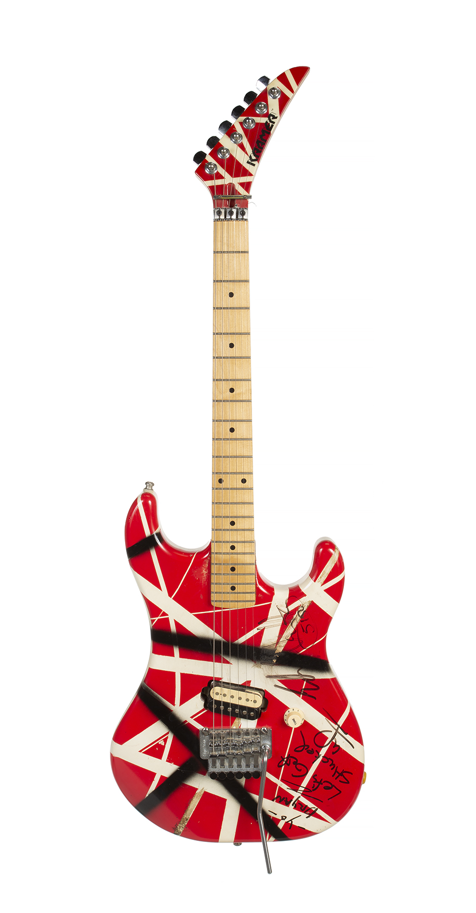 eddie van halen guitar sold