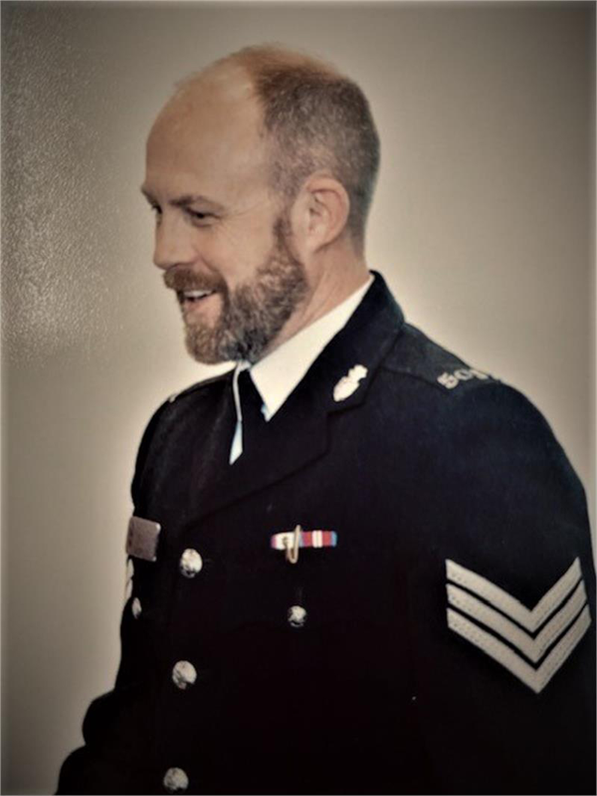Sgt Alex Howden suffered a borken leg when he was run down by Damien Price at a supermarket car park in Exeter (Devon and Cornwall Police/PA).