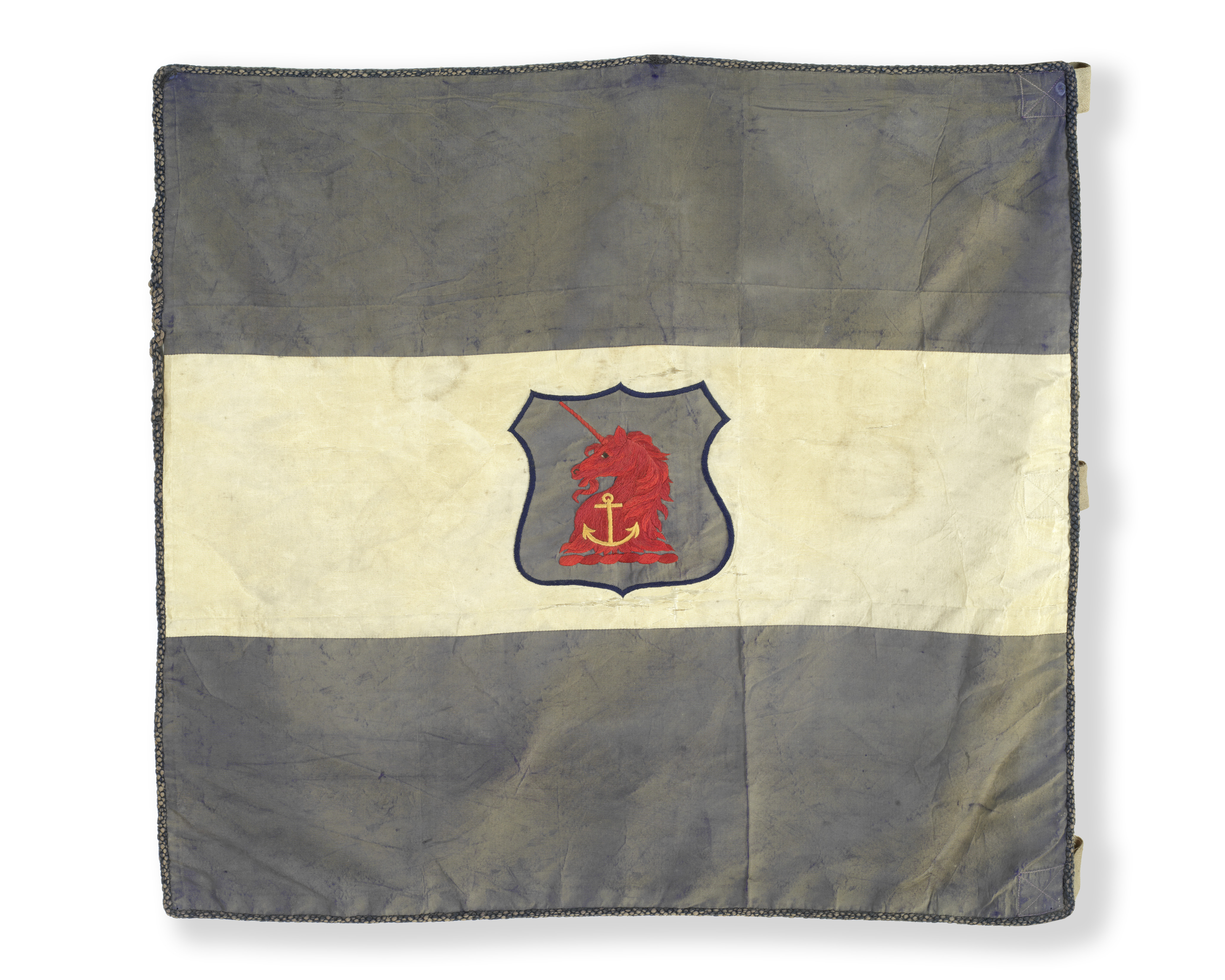 The flag from Shackleton’s British Antarctic Expedition (Bonhams/ PA)