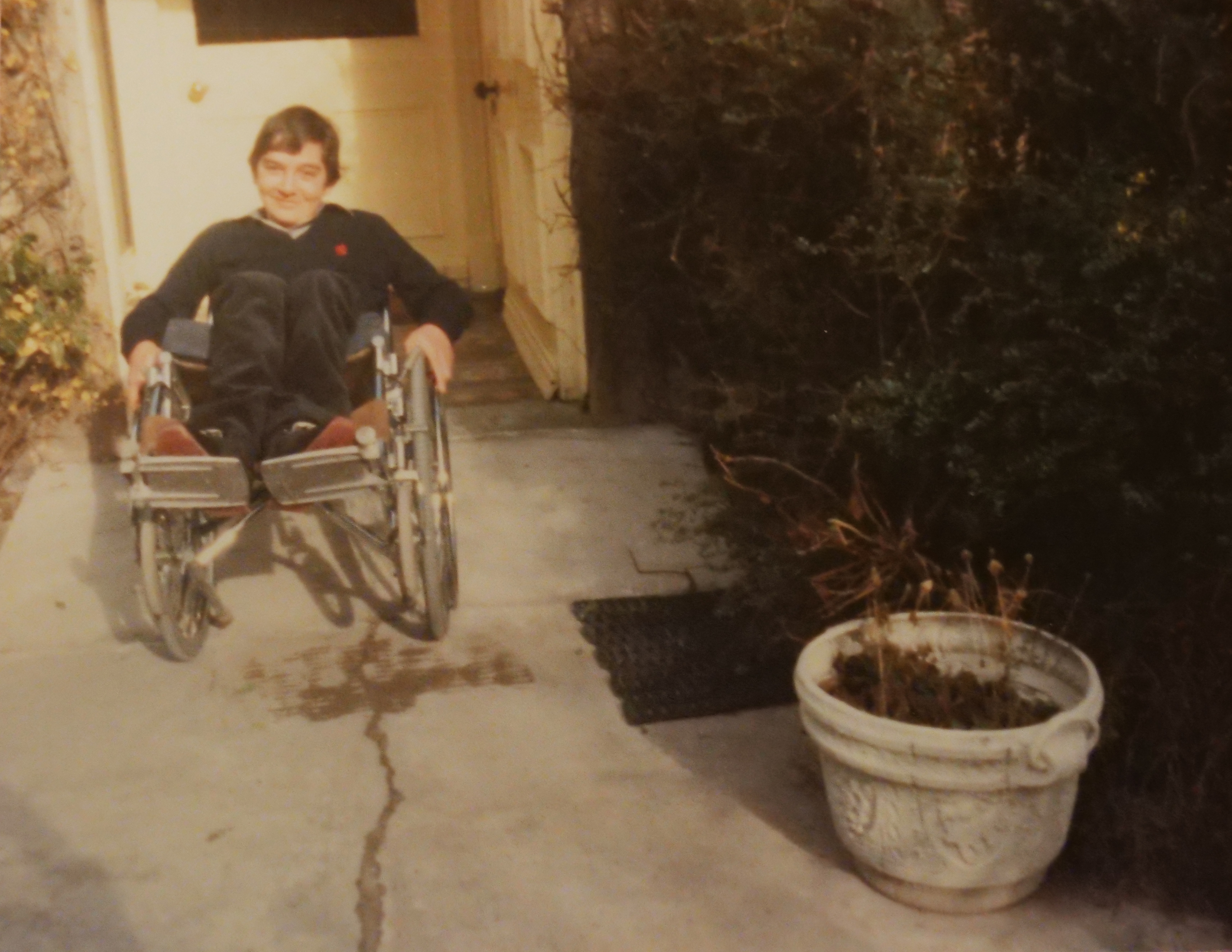 Andrew Slorance, founder of Phoenix Instinct, pictured in a wheelchair