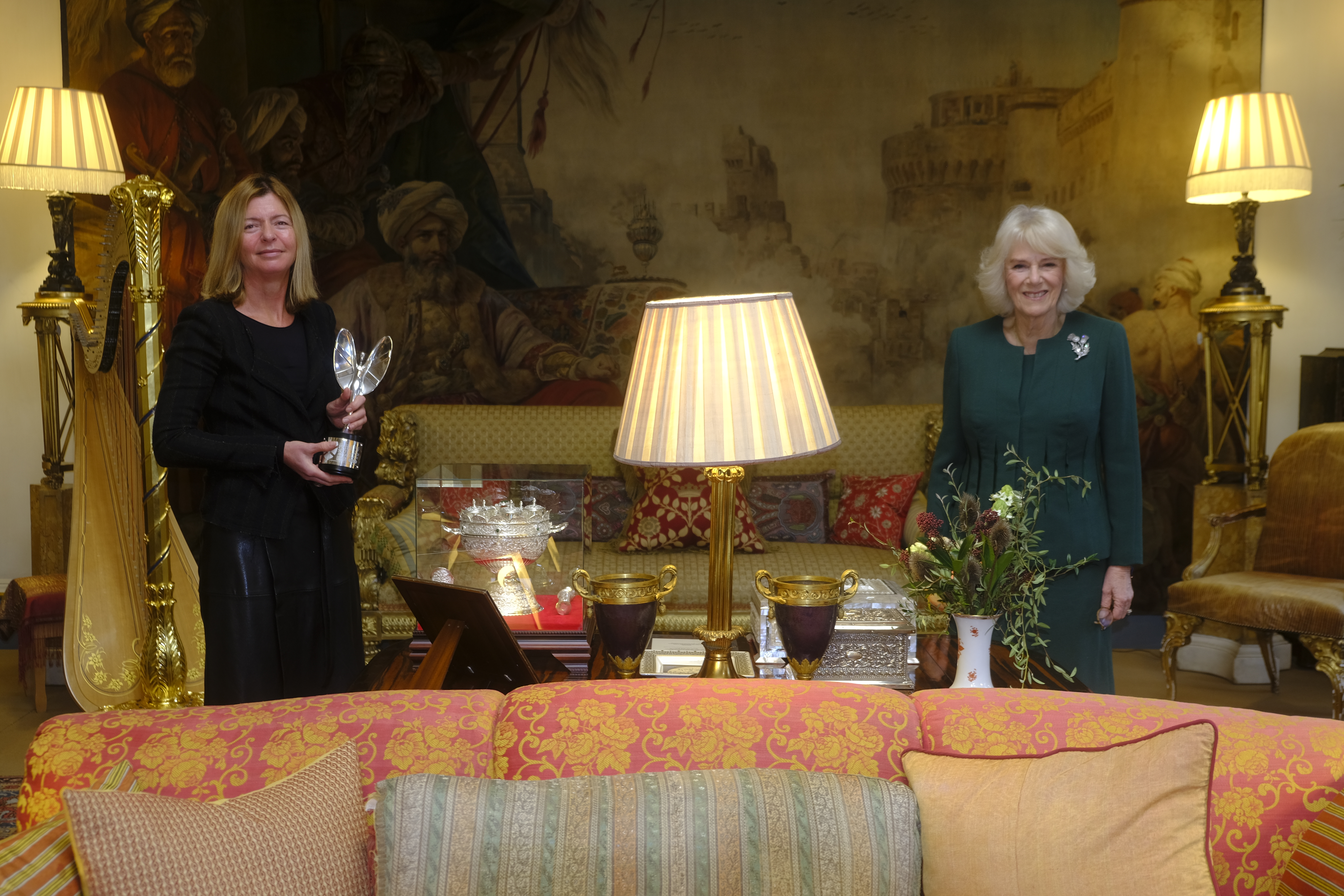 Dame Laura Lee and the Duchess of Cornwall