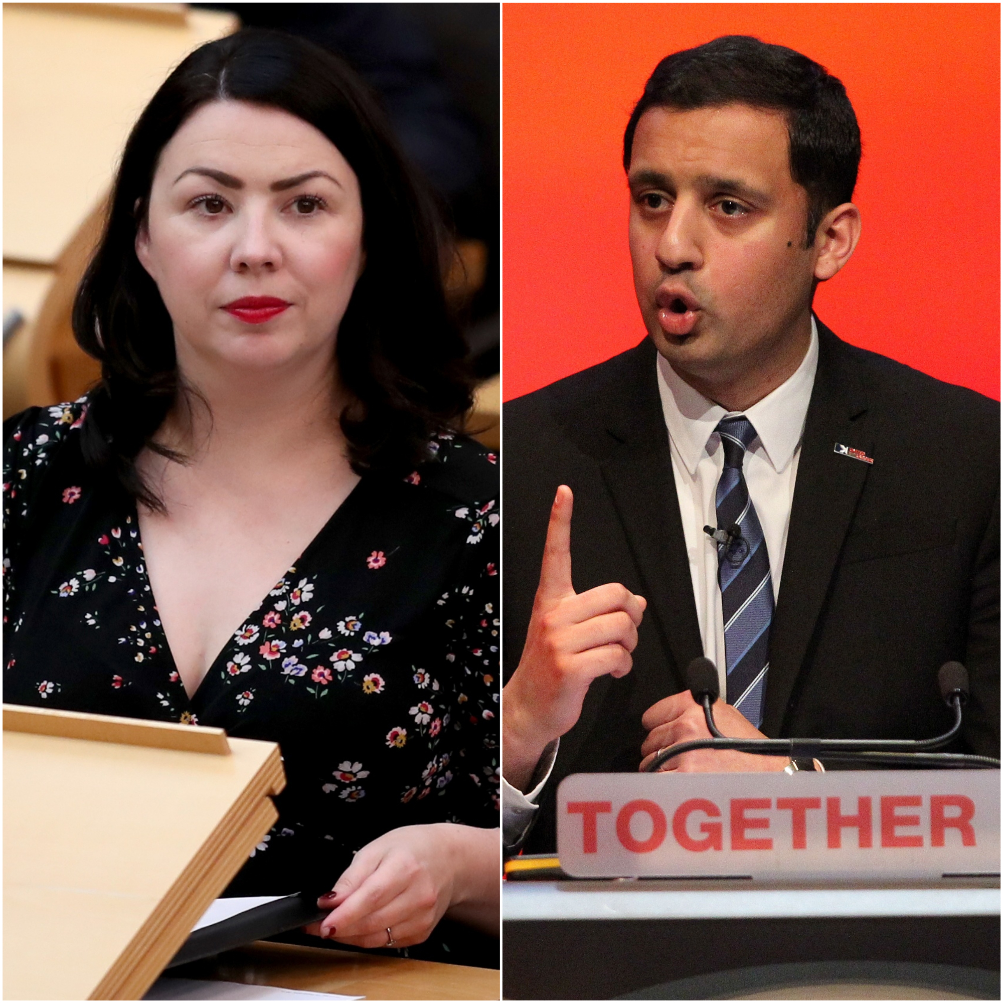 Monica Lennon and Anas Sarwar