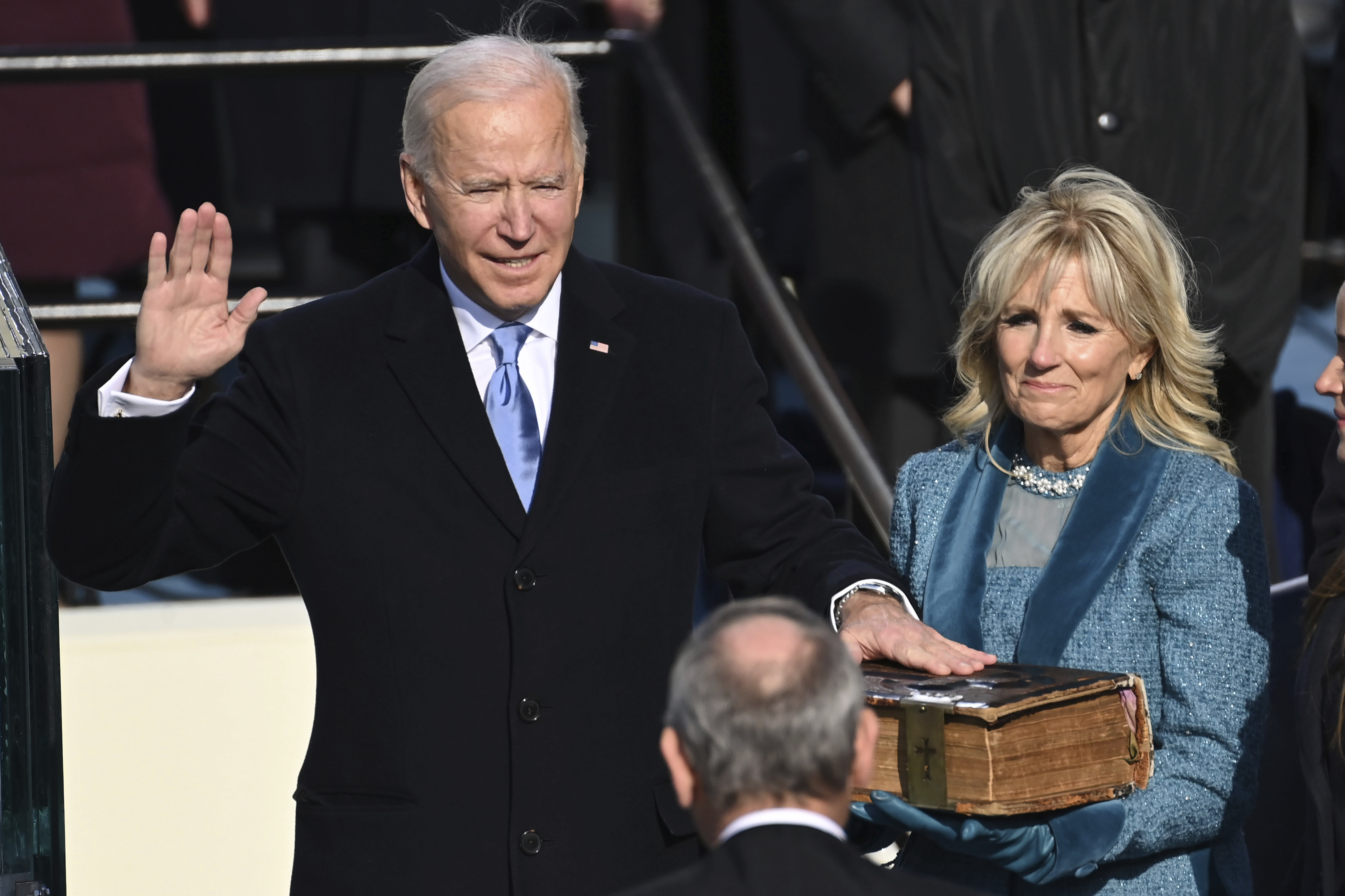 Joe Biden is sworn in as the 46th president of the United States