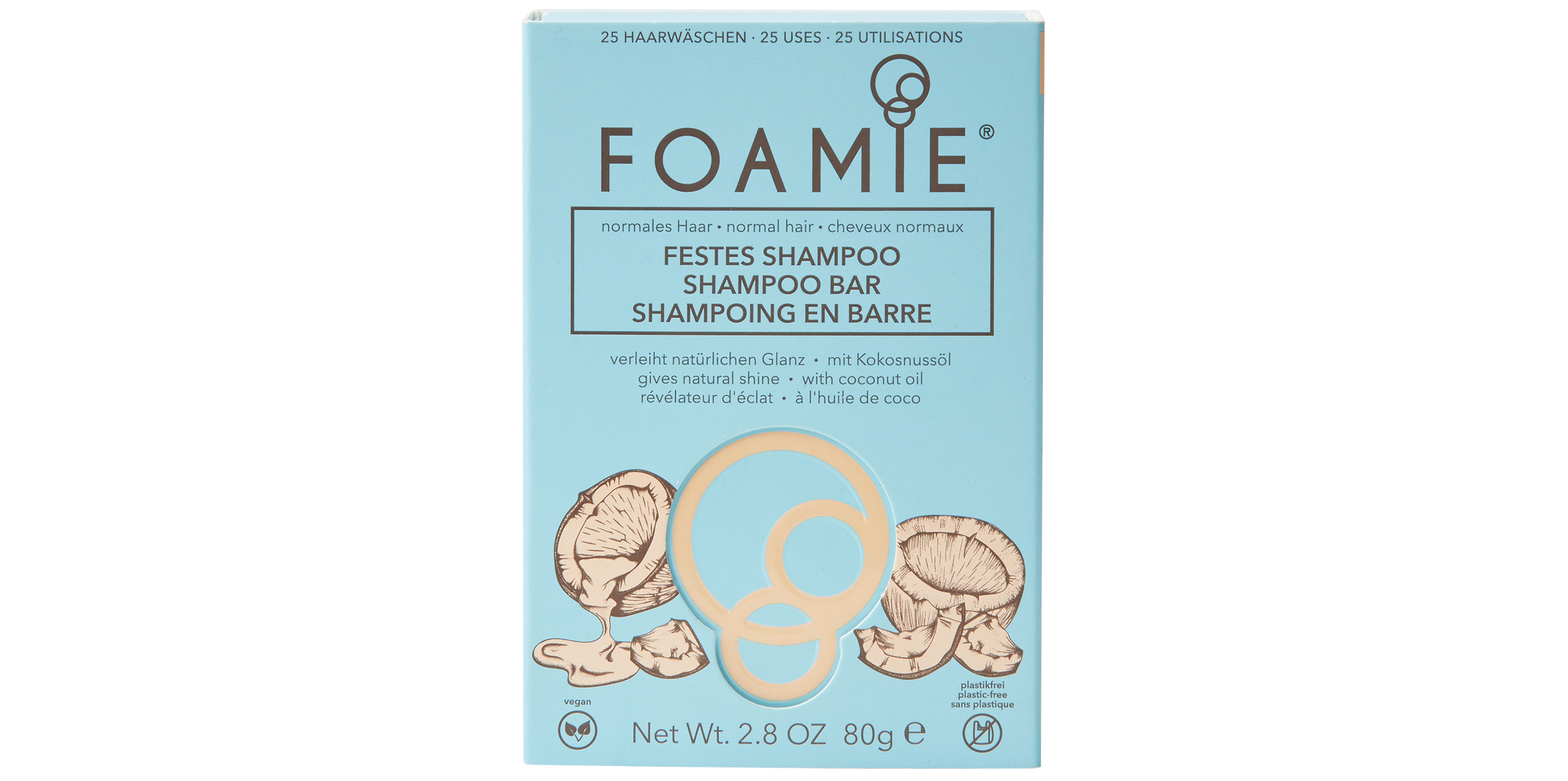 Foamie Coconut Shampoo Bar, £7, Oliver Bonas