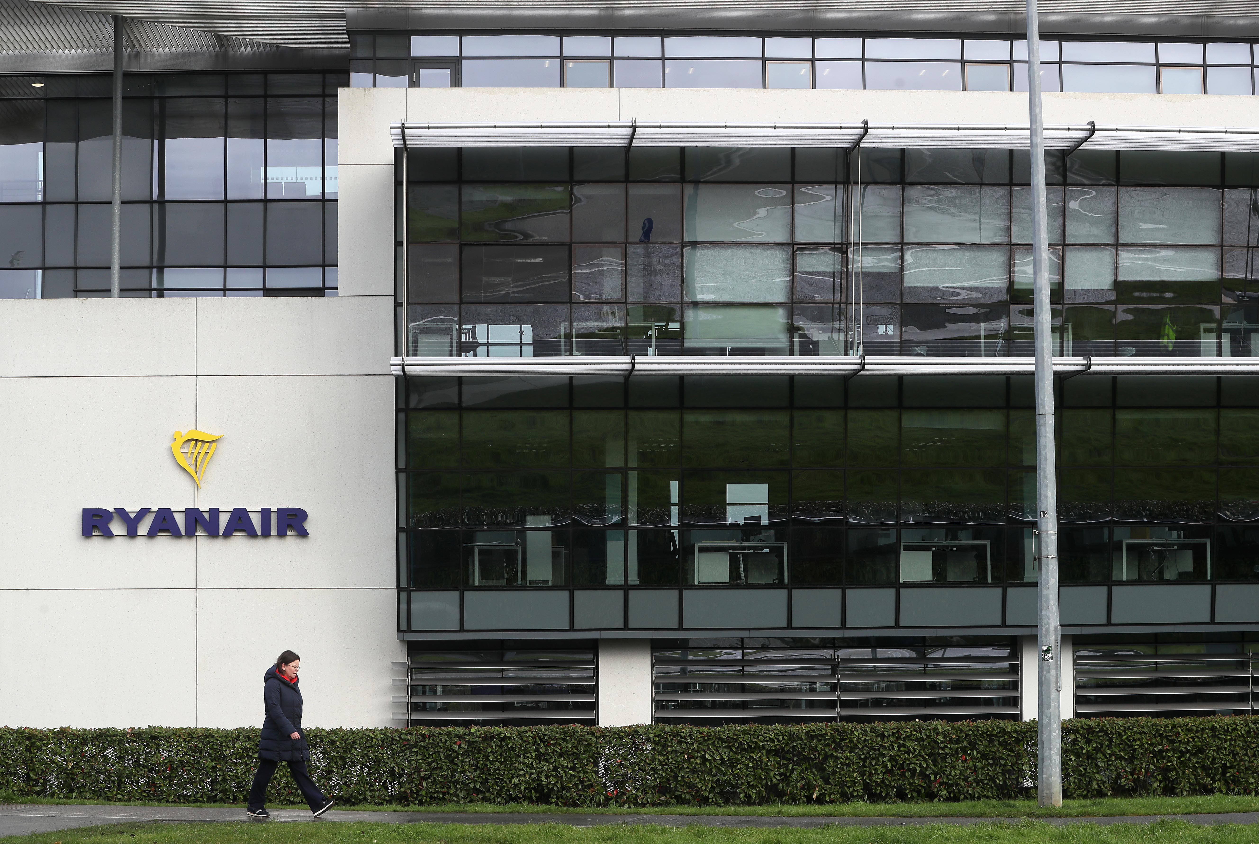 The Ryanair headquarters at Airside Business Park in Swords, Dublin