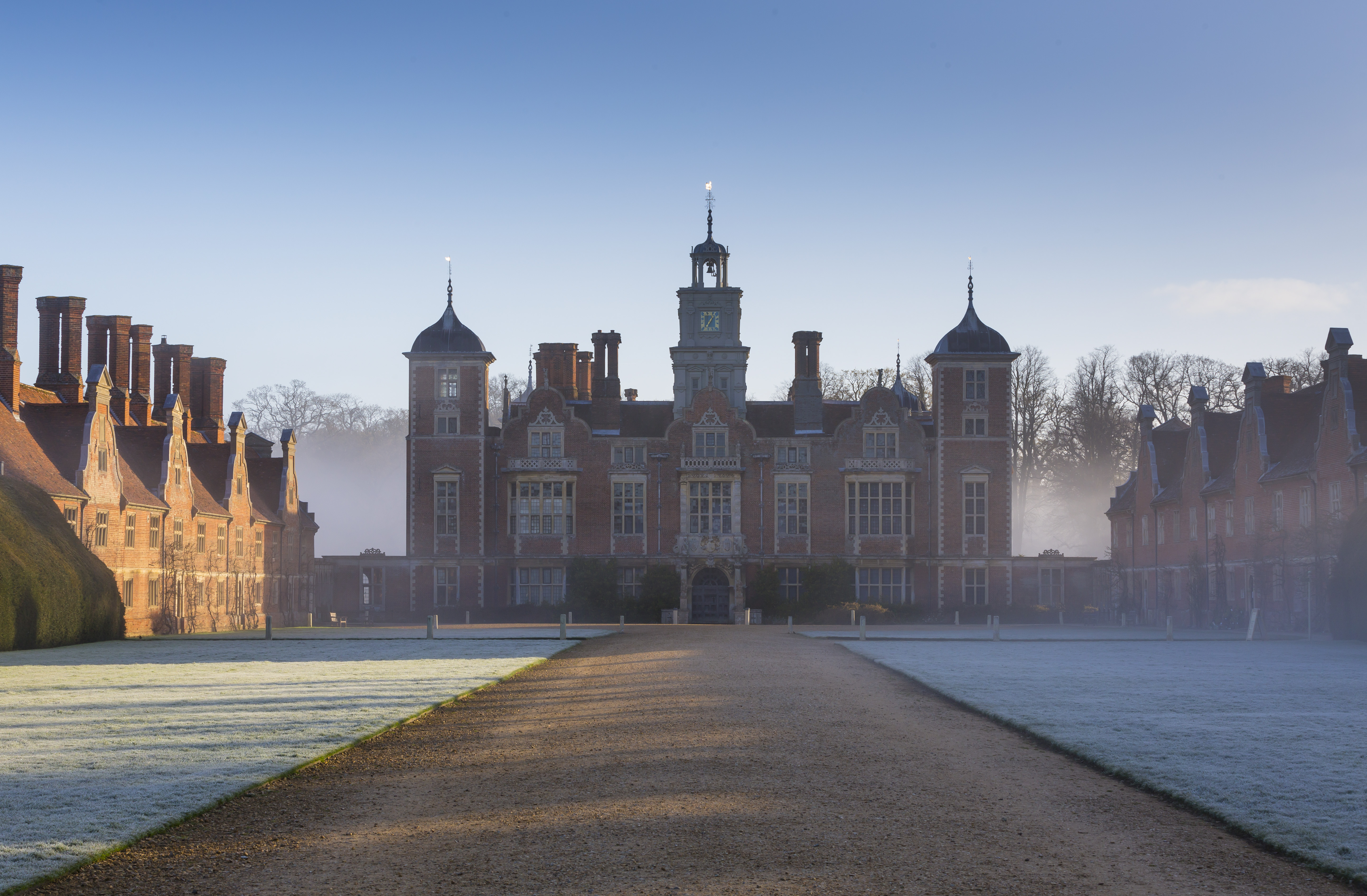 Blickling Estate, Norfolk on a frosty morning