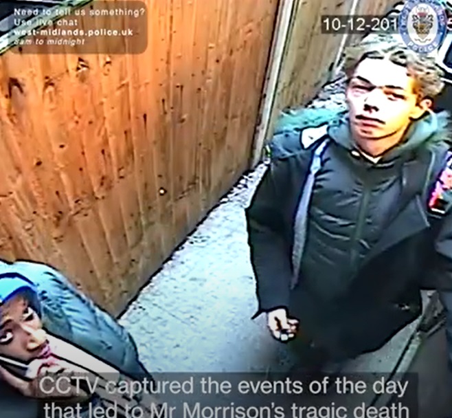 Mohamed and Knowles on CCTV