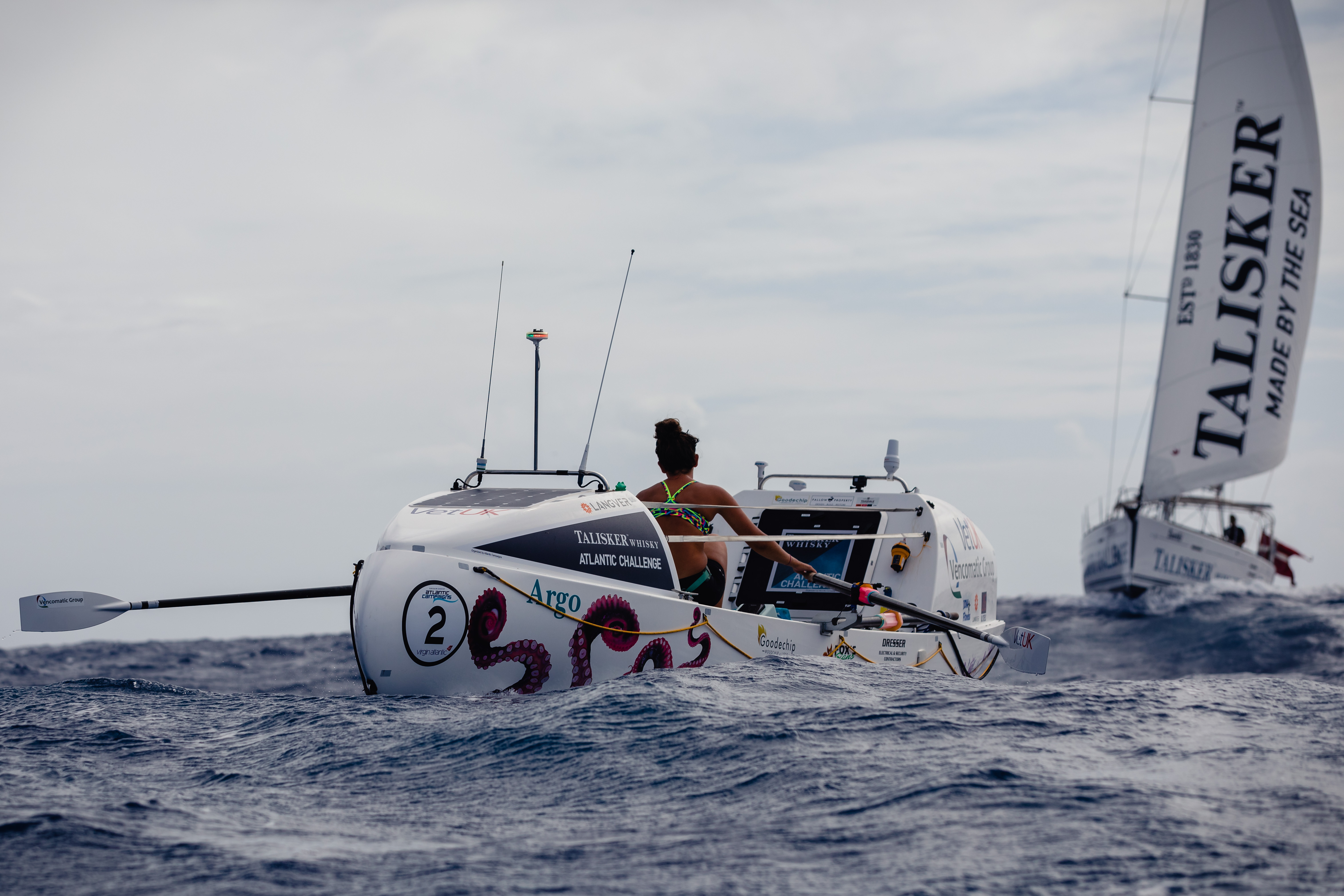 Jasmine Harrison on the Talisker Whisky Atlantic Challenge