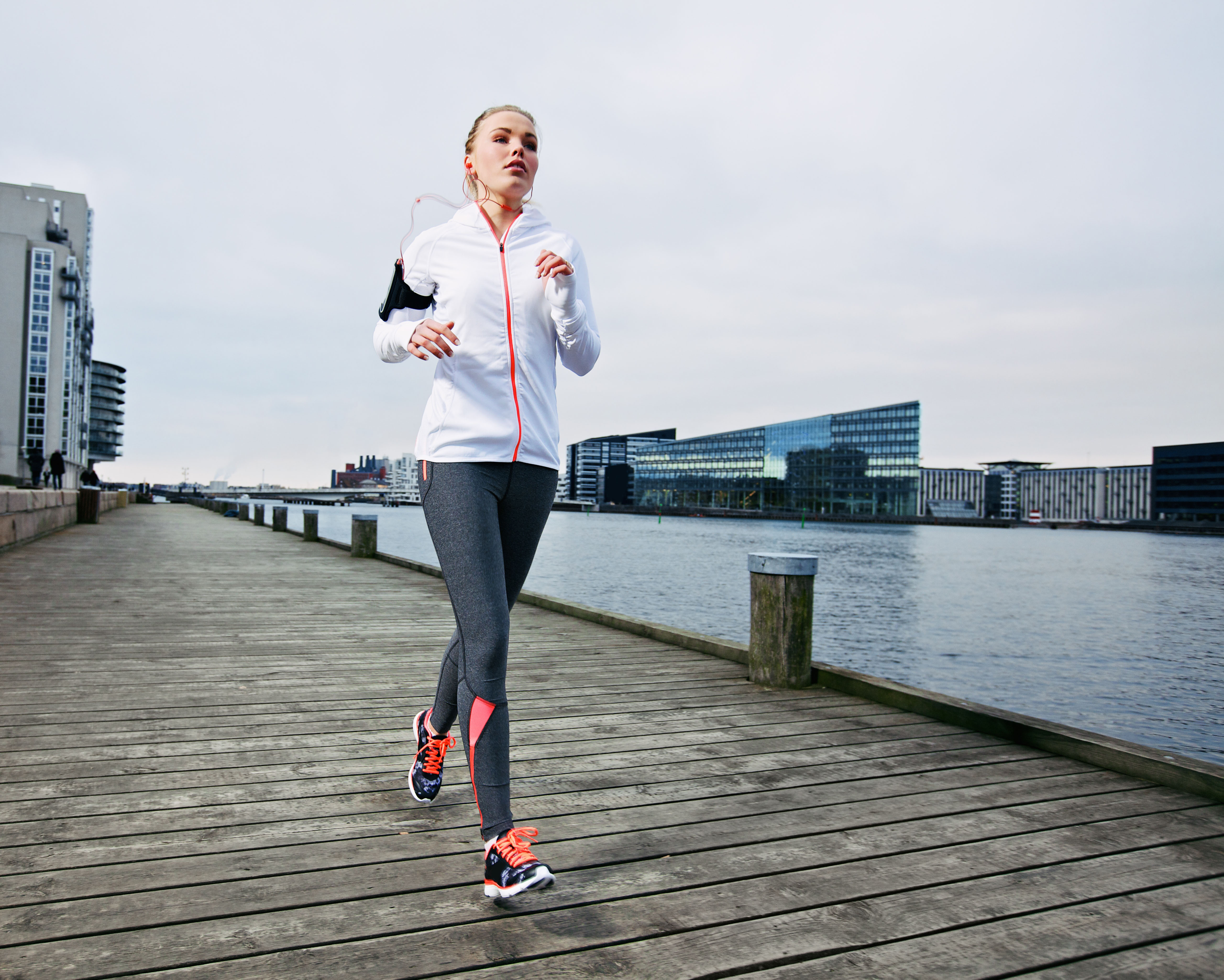 Woman running