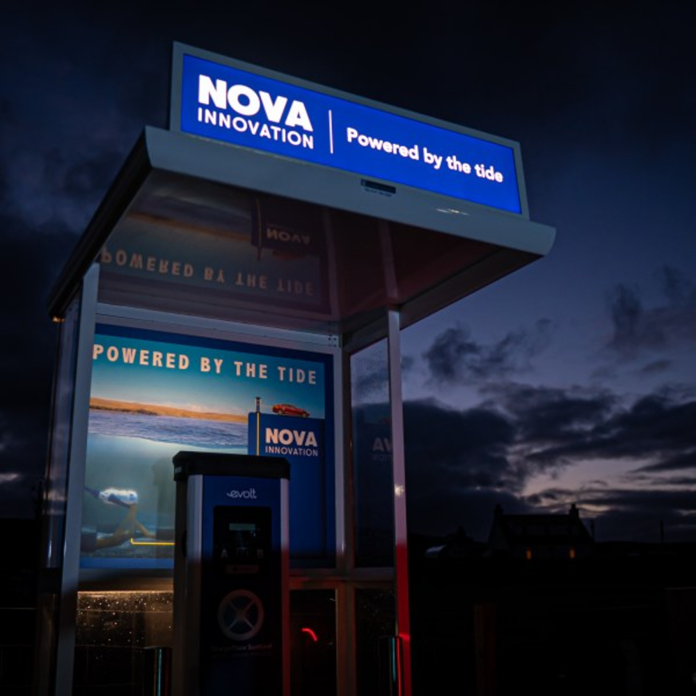 Tidalpowered electric vehicle charge point launched in Shetland