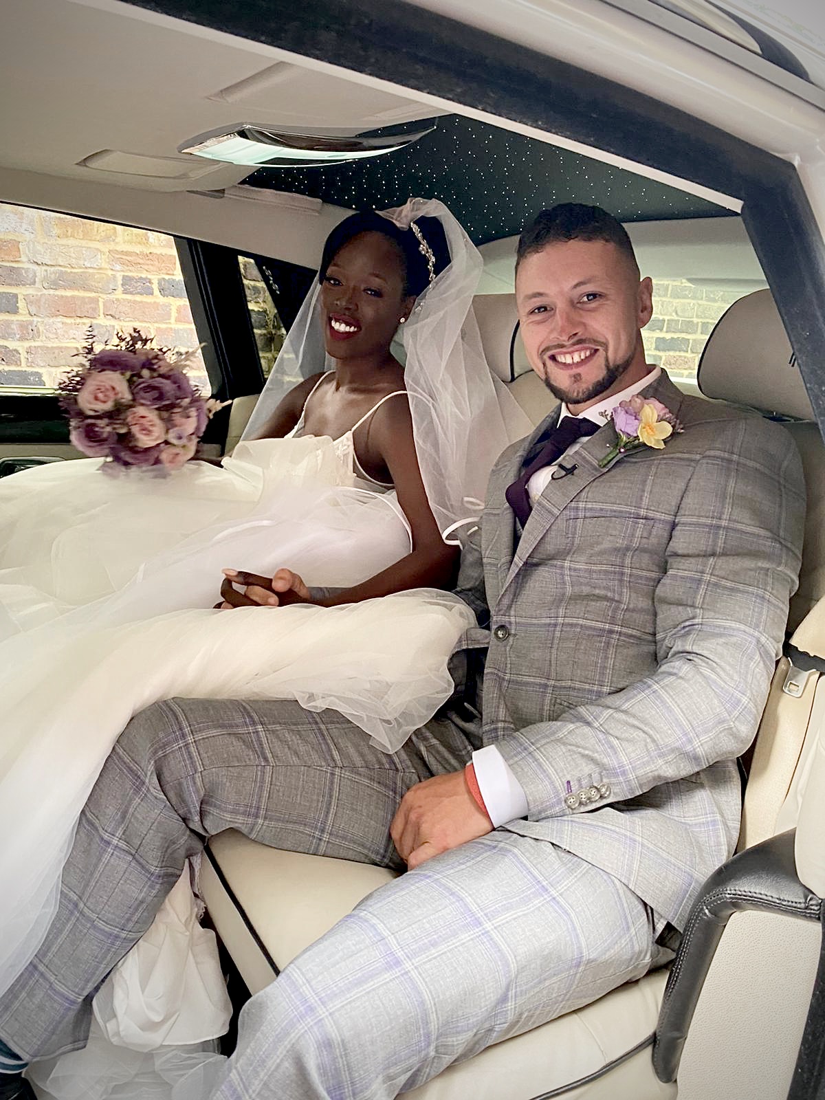 Yolanda and Chris got married the day before she entered the Channel 4 reality series