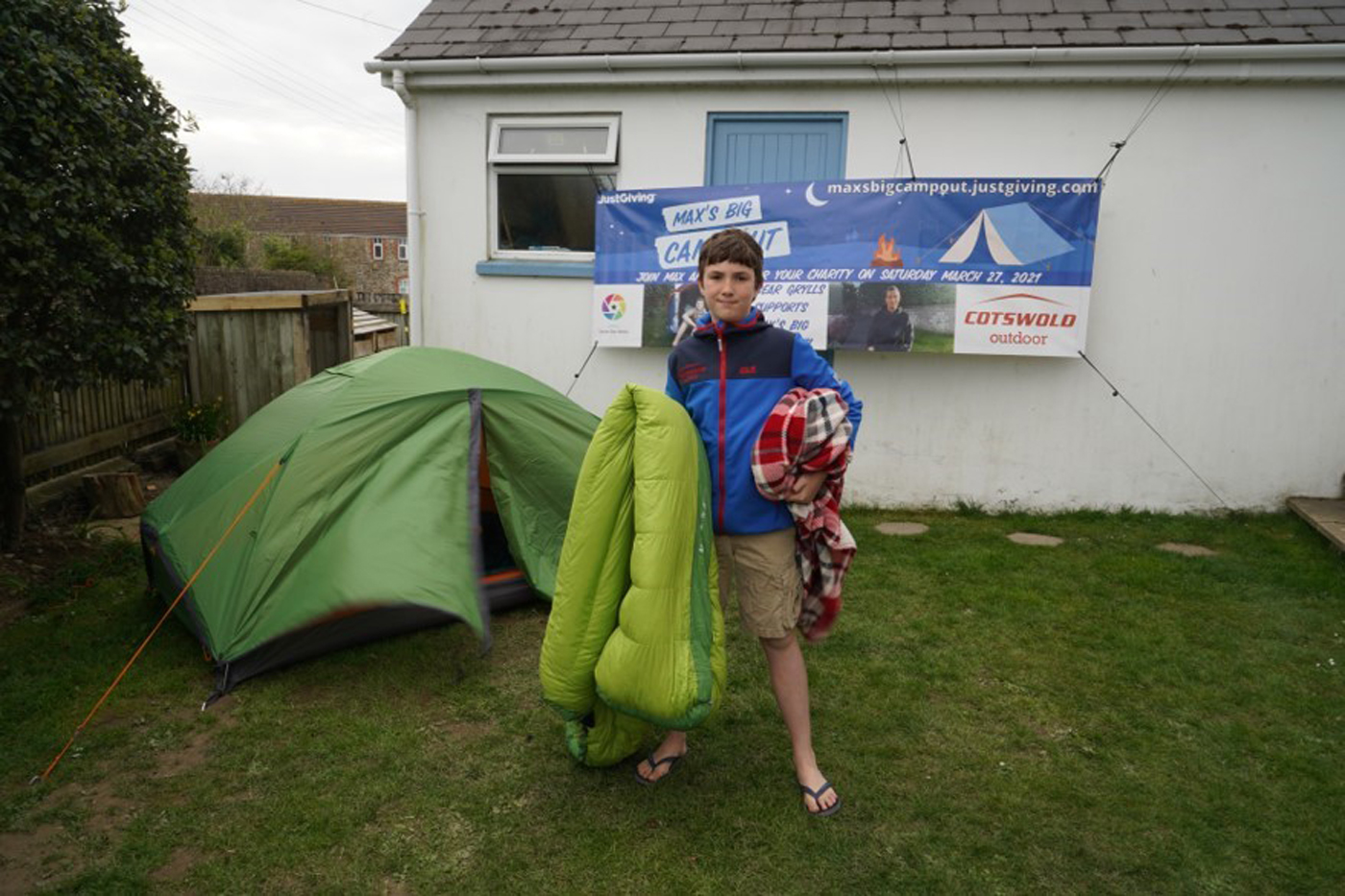 The 11-year-old was raising funds for the North Devon Hospice which cared for a family friend (Woosey family/PA).
