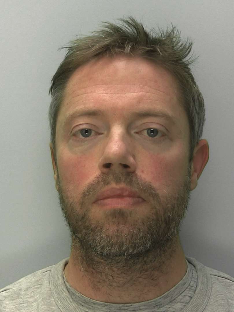 Lee Hawthorne received a suspended prison sentence for two upskirting offences (Gloucestershire Police/PA).